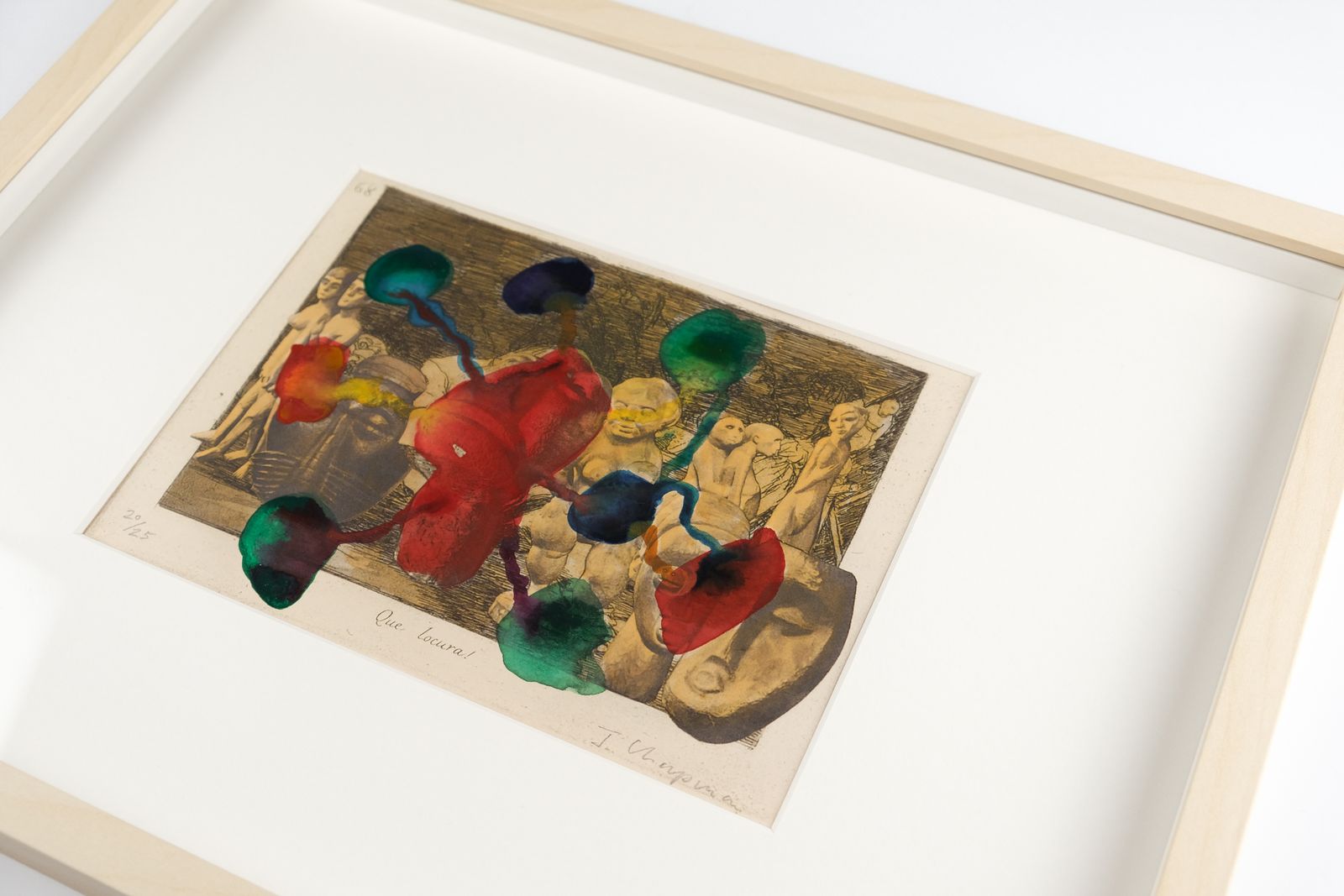 Jake Chapman 'Me Myself And Eye' Unique Hand Painted Signed & Numbered Ap, 2022 photo Art