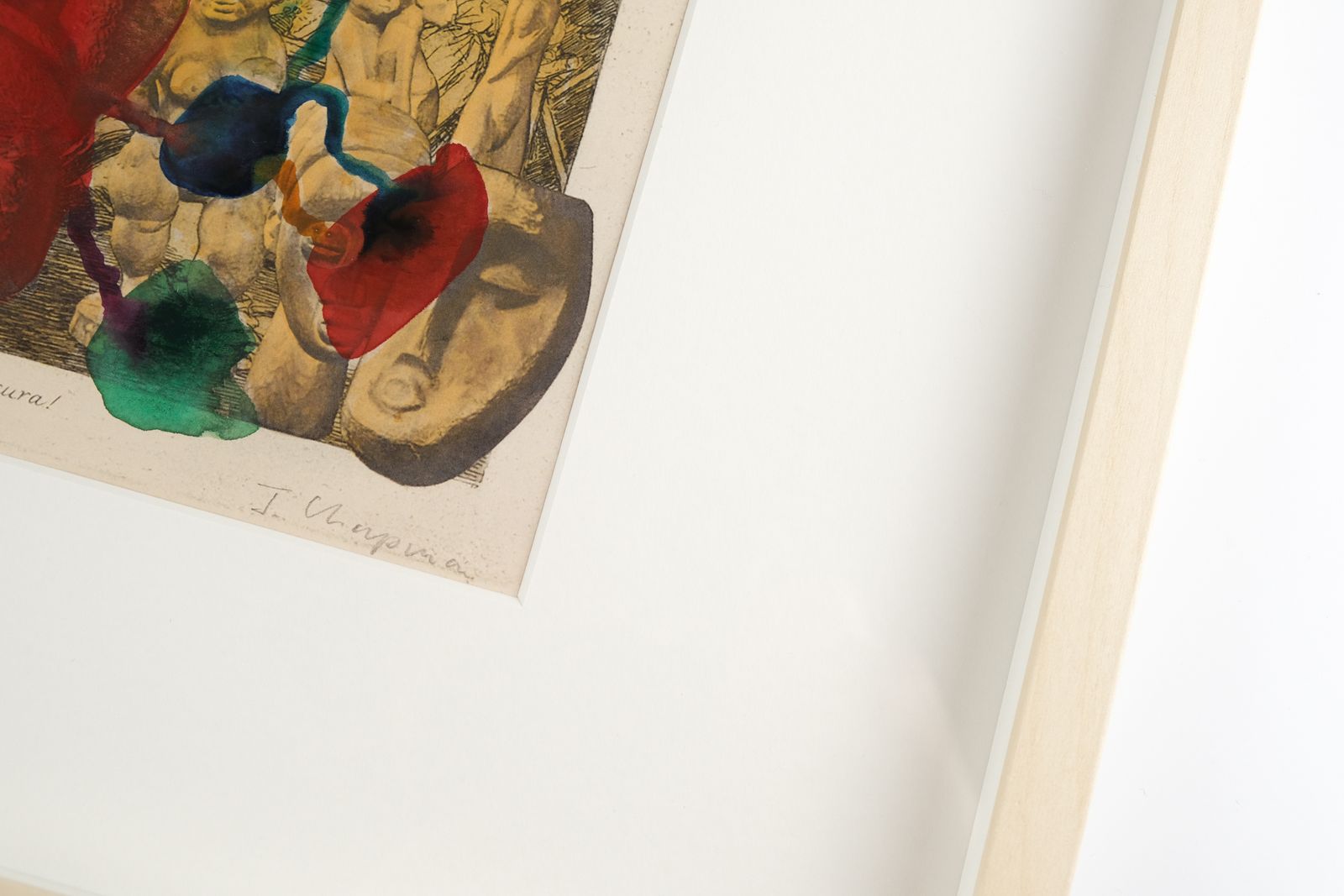 Jake Chapman 'Me Myself And Eye' Unique Hand Painted Signed & Numbered Ap, 2022 photo 2400.0