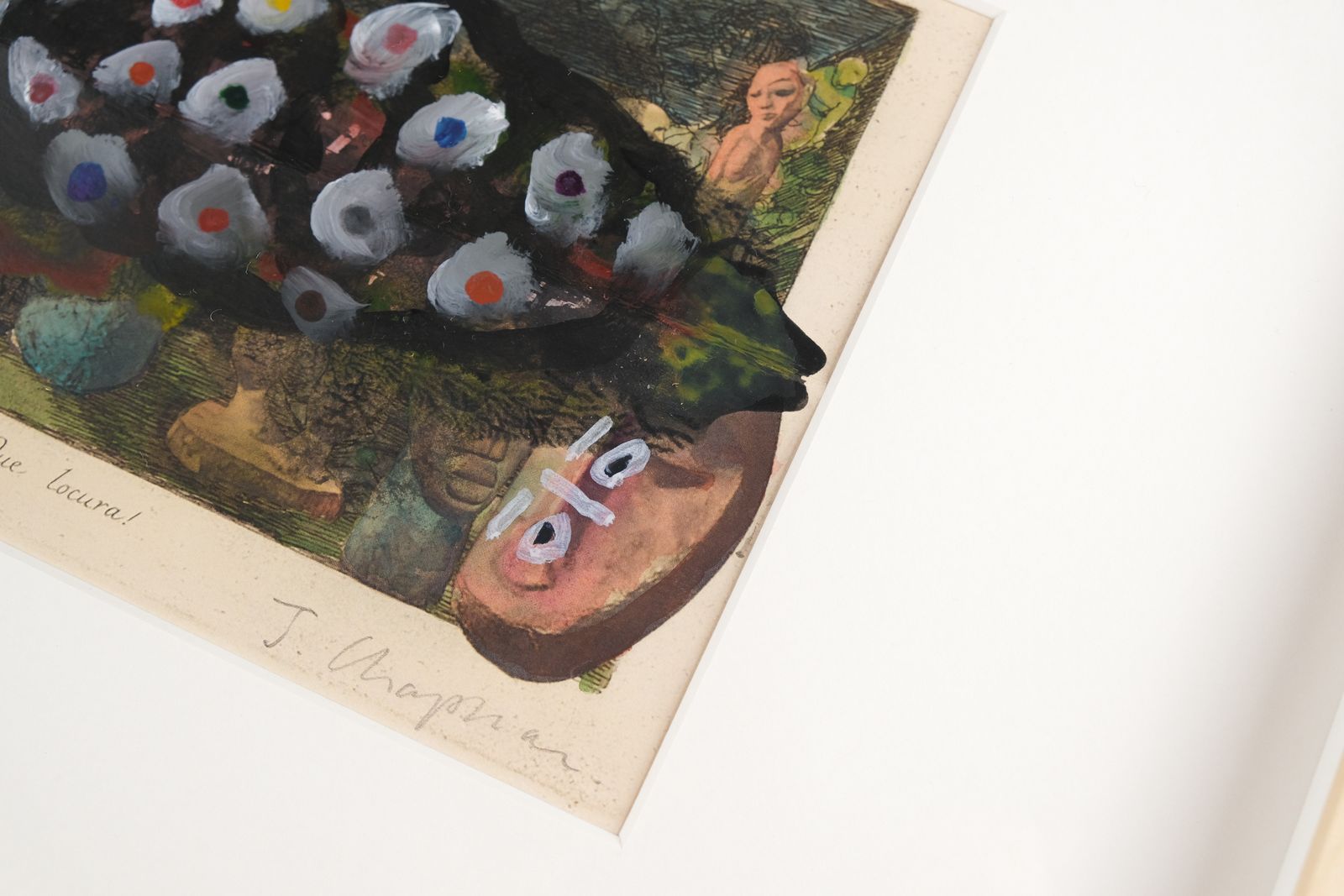 Jake Chapman 'Me Myself And Eye' Unique Hand Painted Signed & Numbered Ap, 2022 photo buy