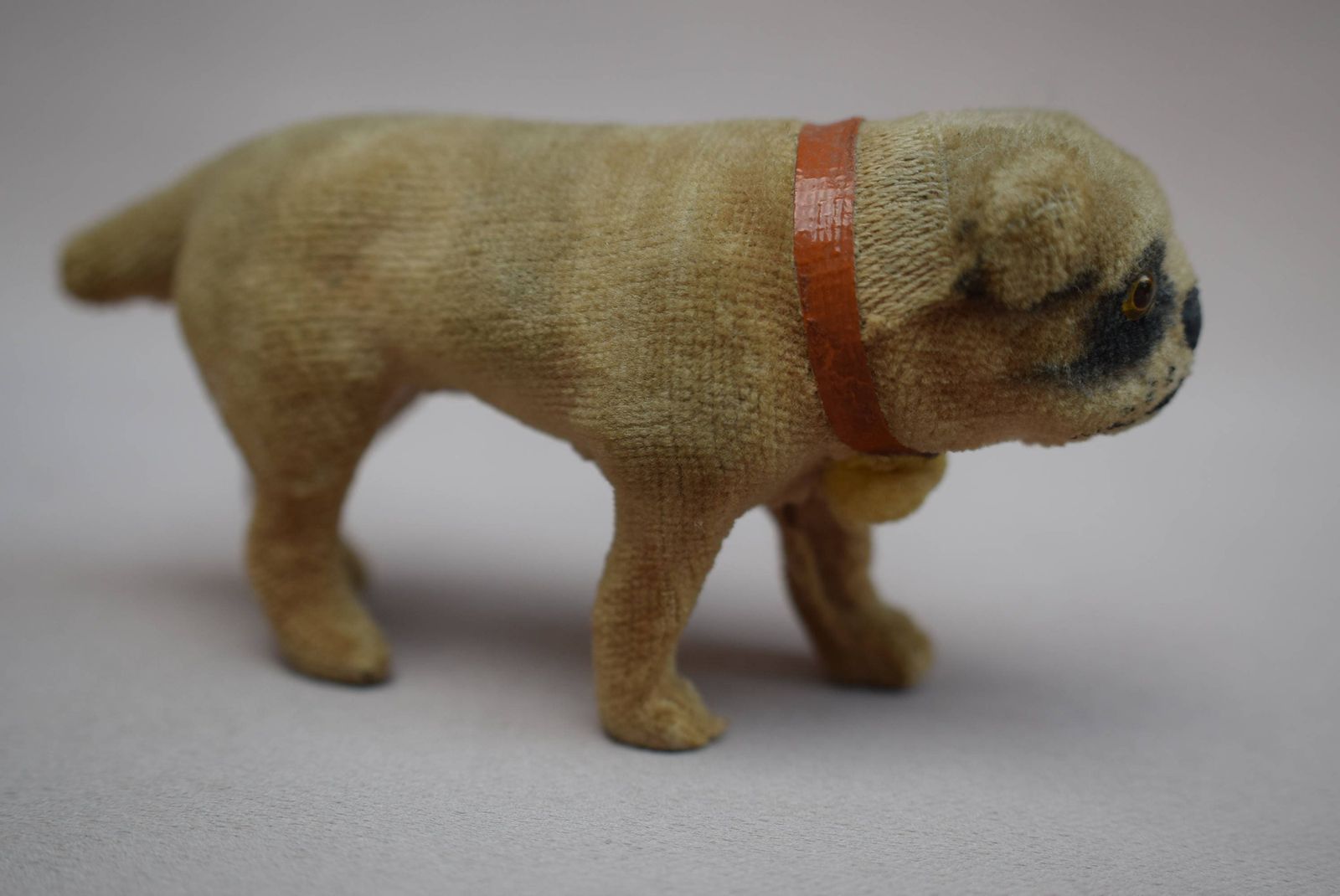 Antique Pug Carlin Putz Dog, 1910s photo furniture