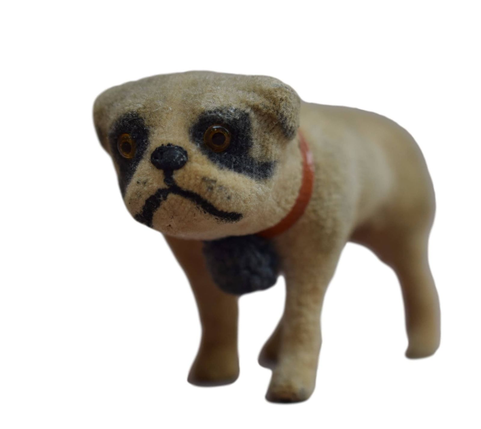 Antique Pug Carlin Putz Dog, 1910s photo furniture