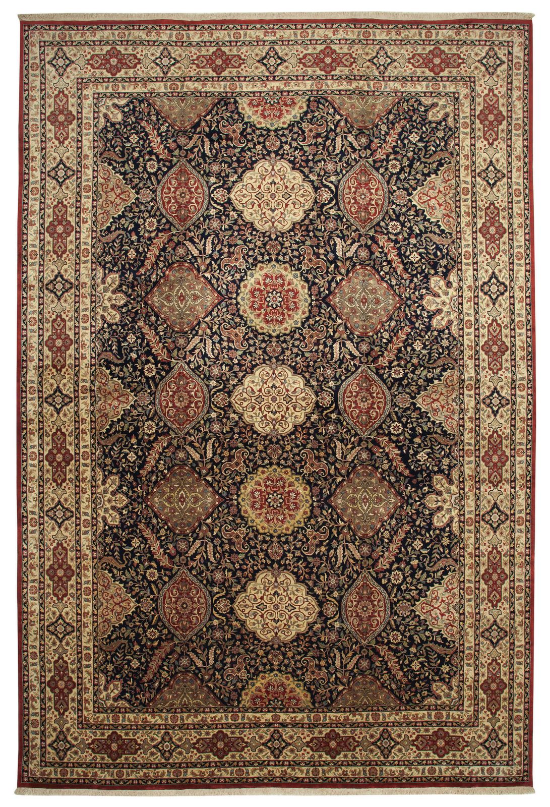 Oriental Handmade 2000s 366 Cm X 548 Cm Large Area Oushak Rug