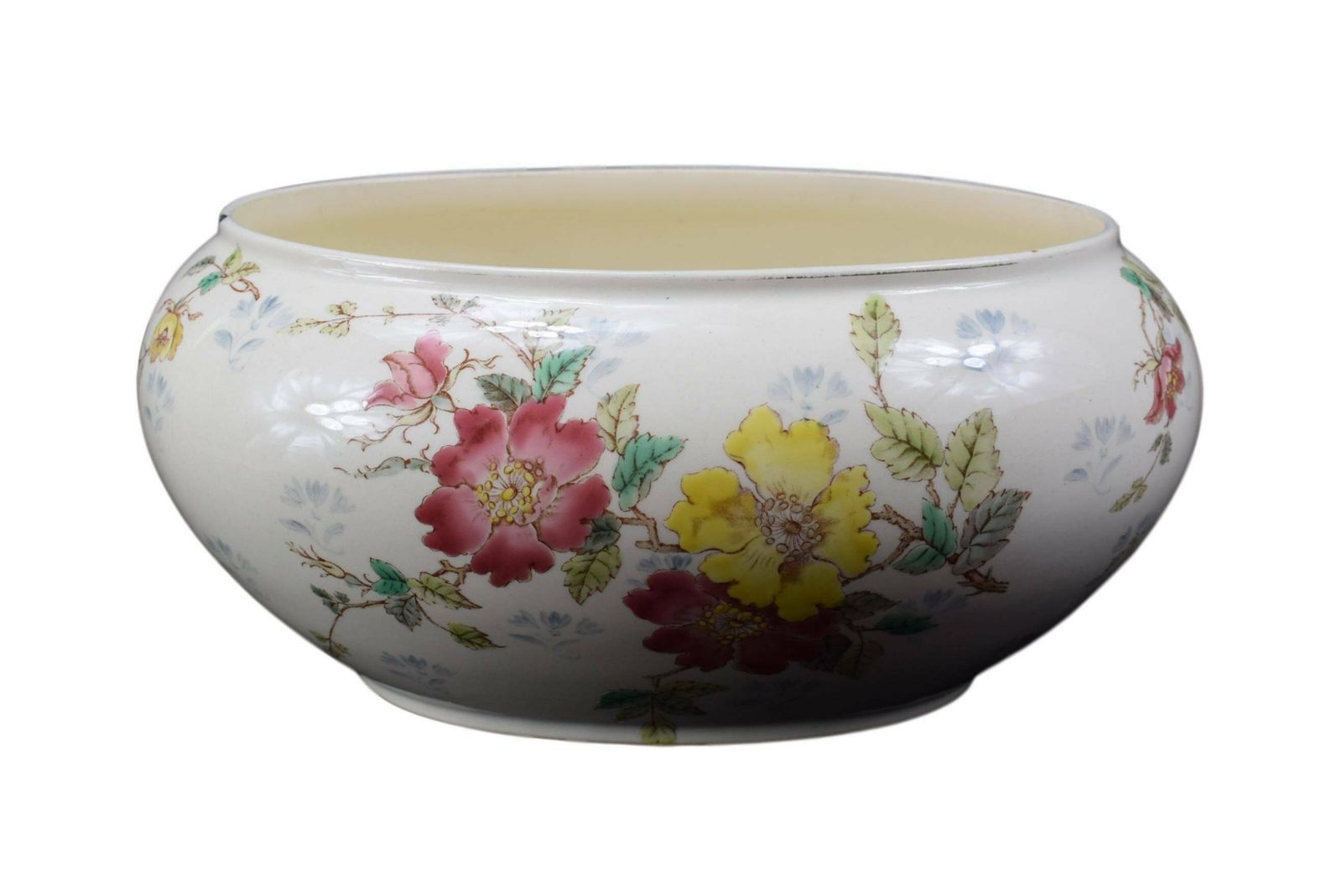 Kg Luneville Art Nouveau French Large Luneville Majolica Jardiniere Planter photo furniture