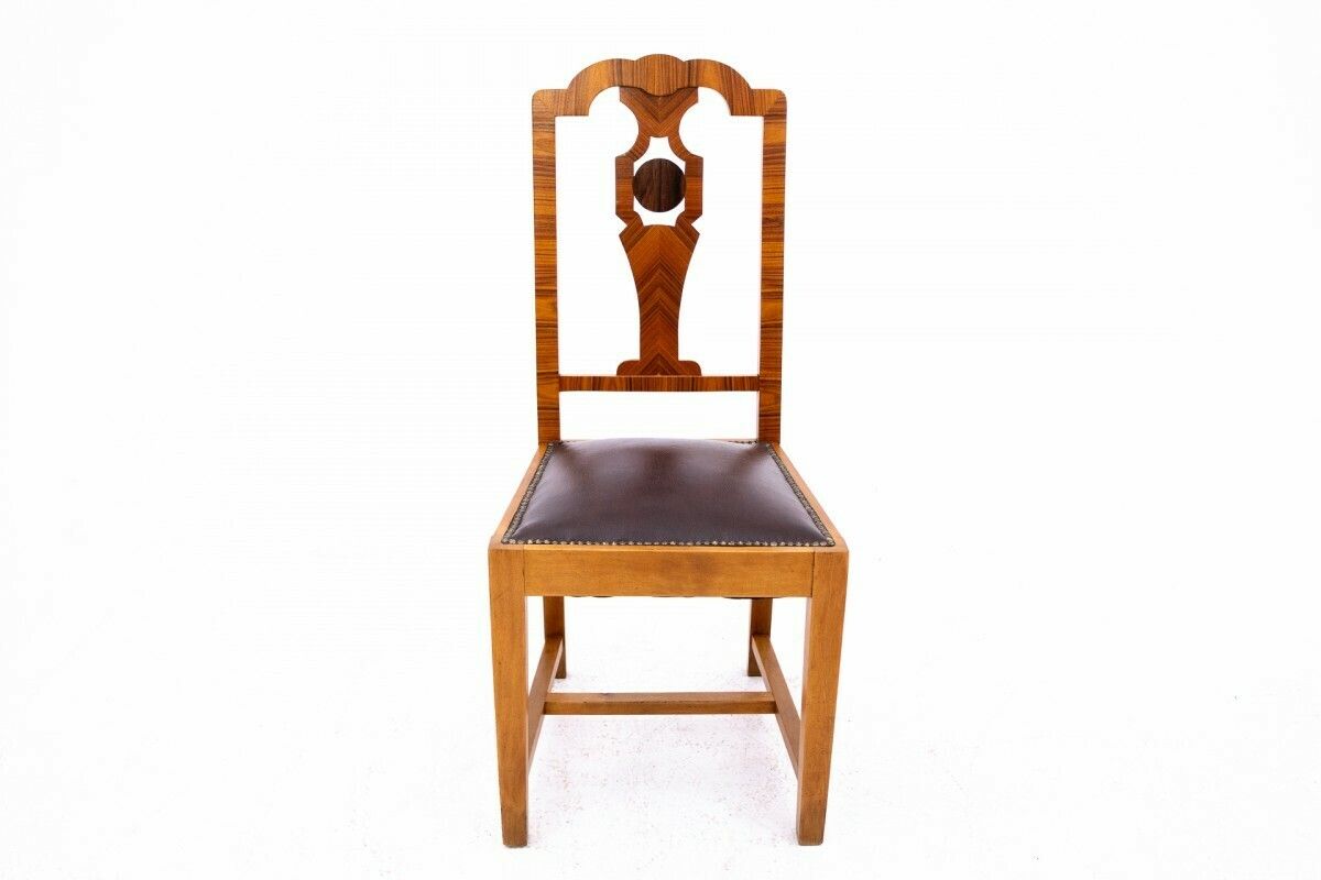 A Set Of Art Deco Chairs, 1940s, Poland. photo Furniture