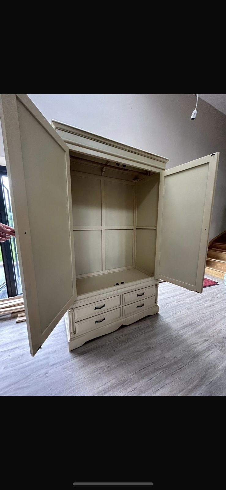 Vintage Look French Wardbrobe photo Furniture