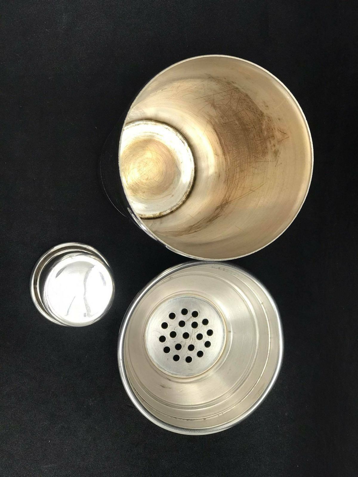 photo for sale Art Deco Cocktail Shaker Antique 1920s Silver Plated Bar Cart Decor Mixology Tools Gift For Him Barware Accessories Gift For Dad Bar Decor