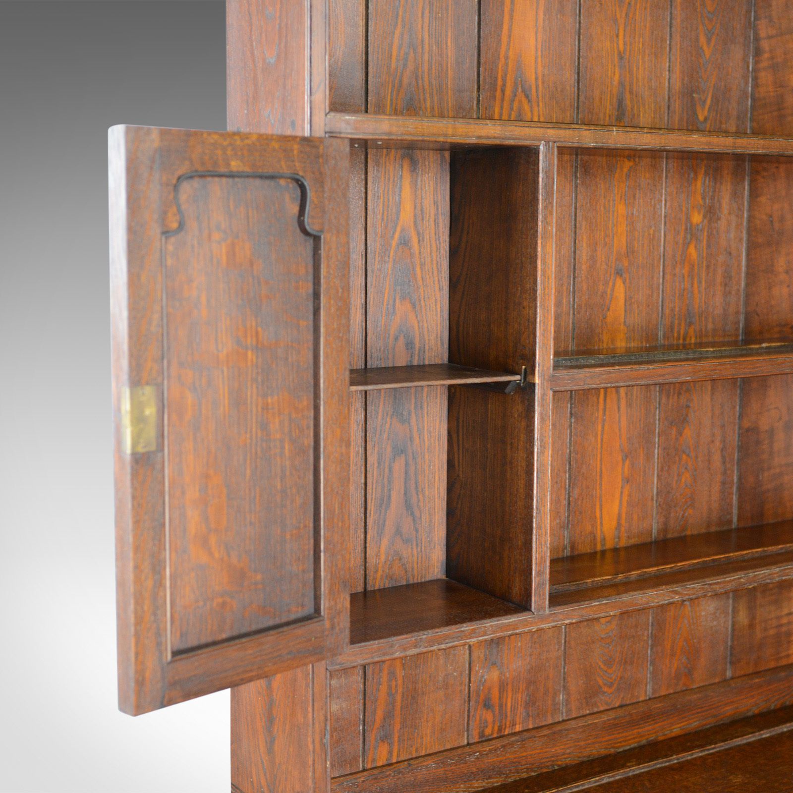 photo for sale Antique Dresser, English, Oak, Victorian, Country Kitchen, Sideboard, Circa 1870