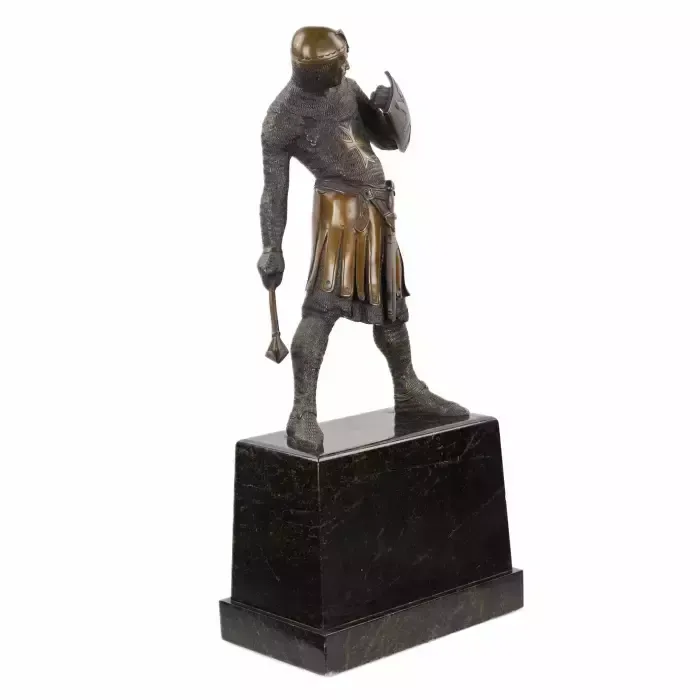 Bronze Sculpture Of The Knight Of Malta. Turn Of The 19th And 20th Centuries photo buy