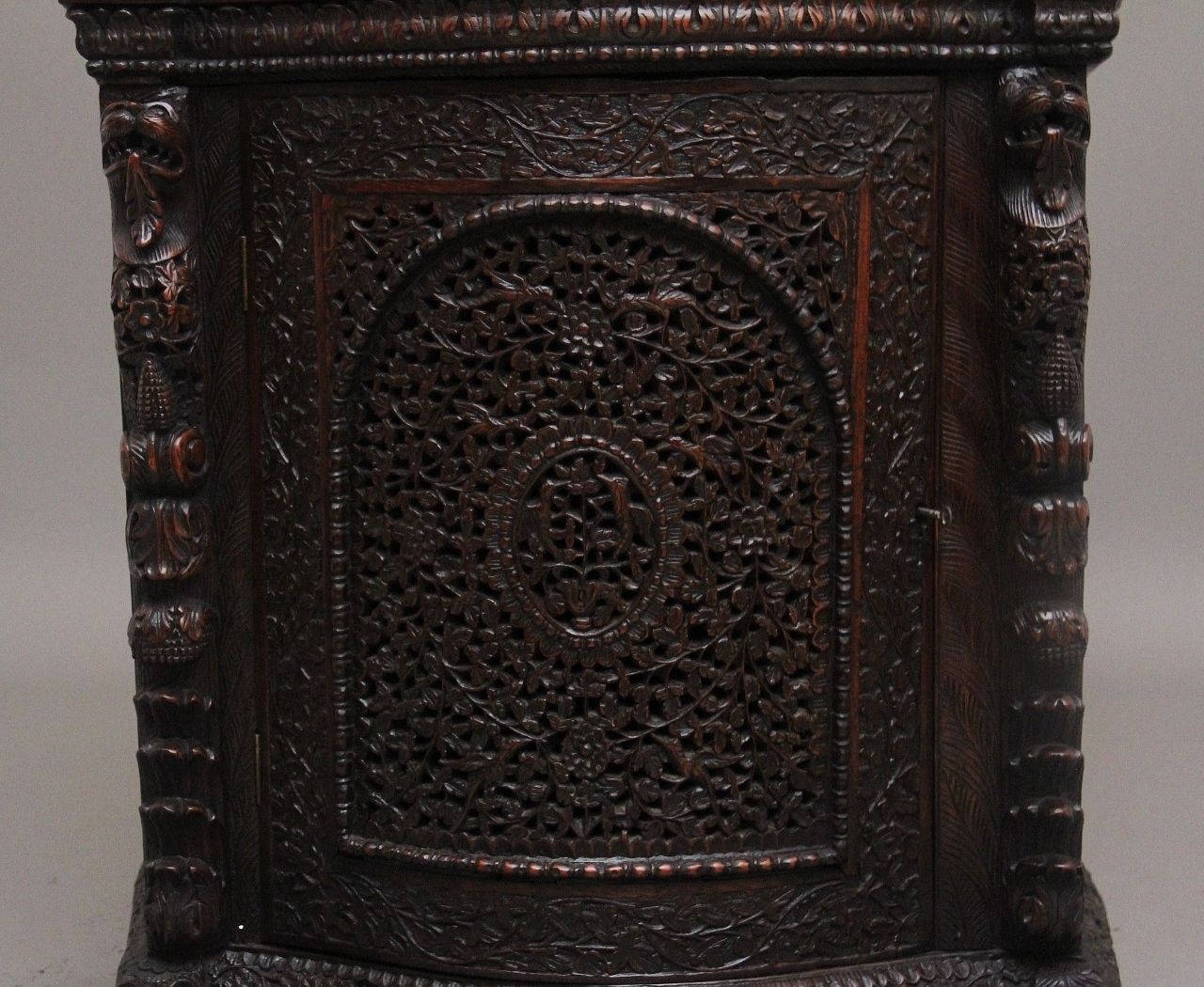 photo for sale A Superb Quality 19th Century Anglo Indian Cabinet