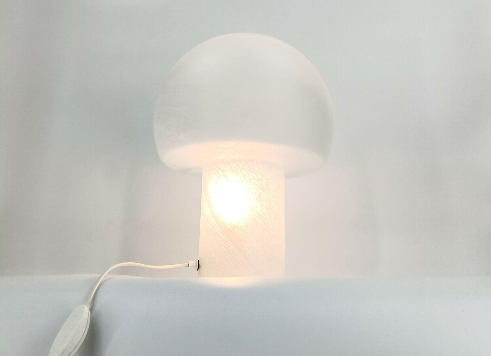photo for sale Pair Of Mushroom Table Lamps By Peil And Putzler, 1970s