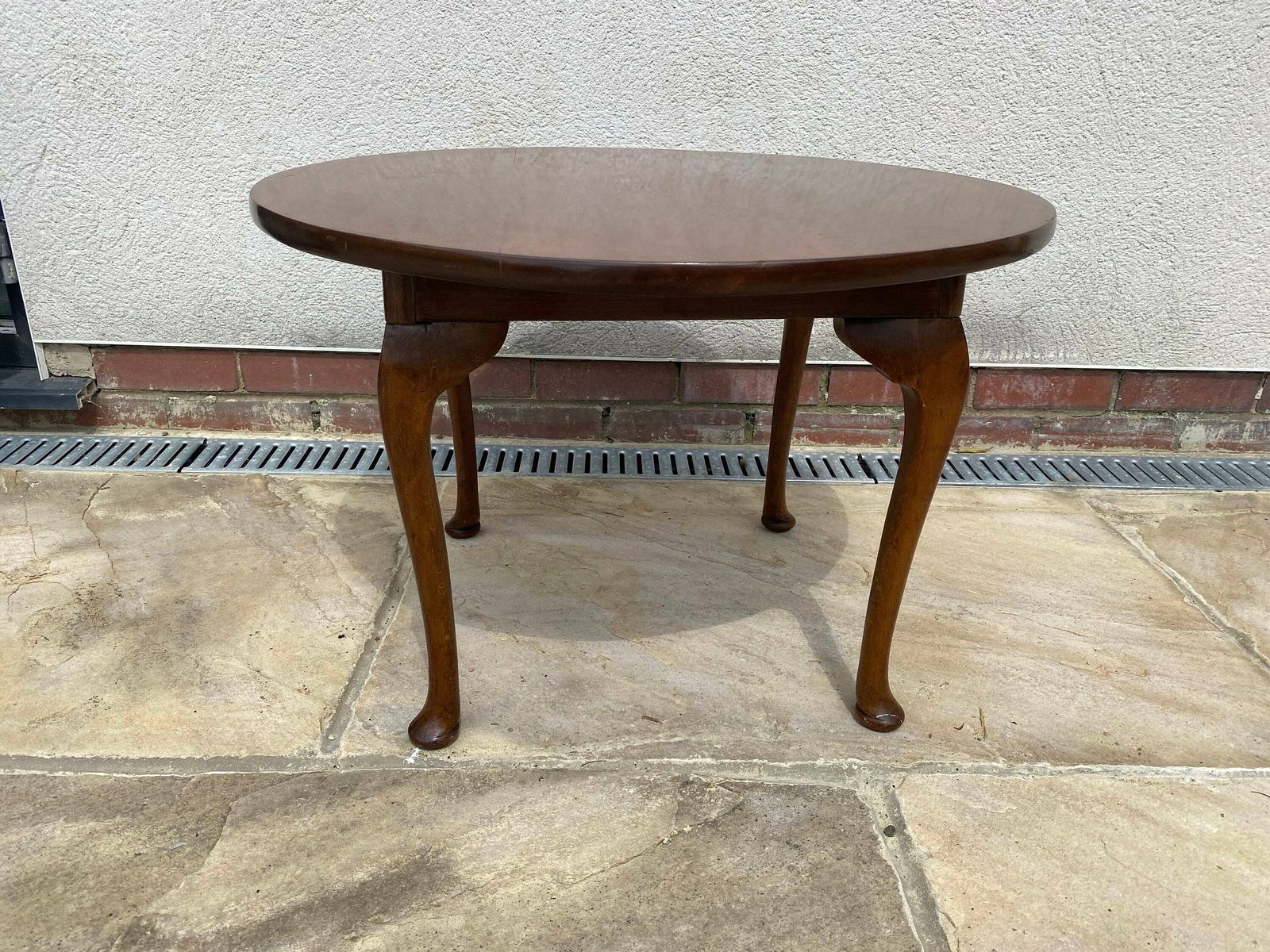 Vintage Solid Wood Wine Table / Plant Stand / Pot Stand / Pedestal Table