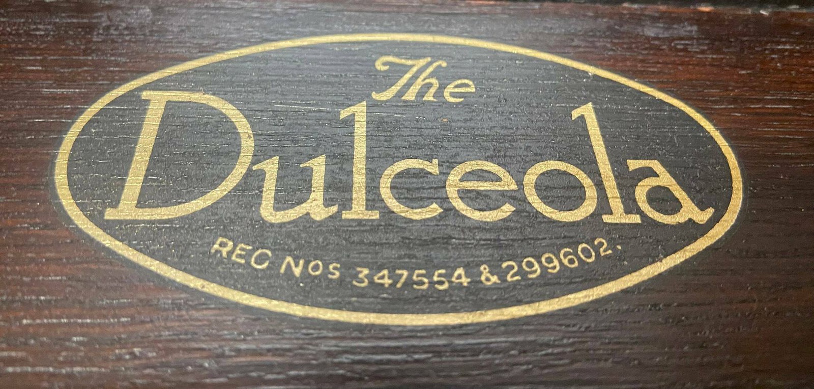 Antique Blanket Box Coffer / Old Dulceola Gramophone Cabinet / Made In England 1920s photo buy