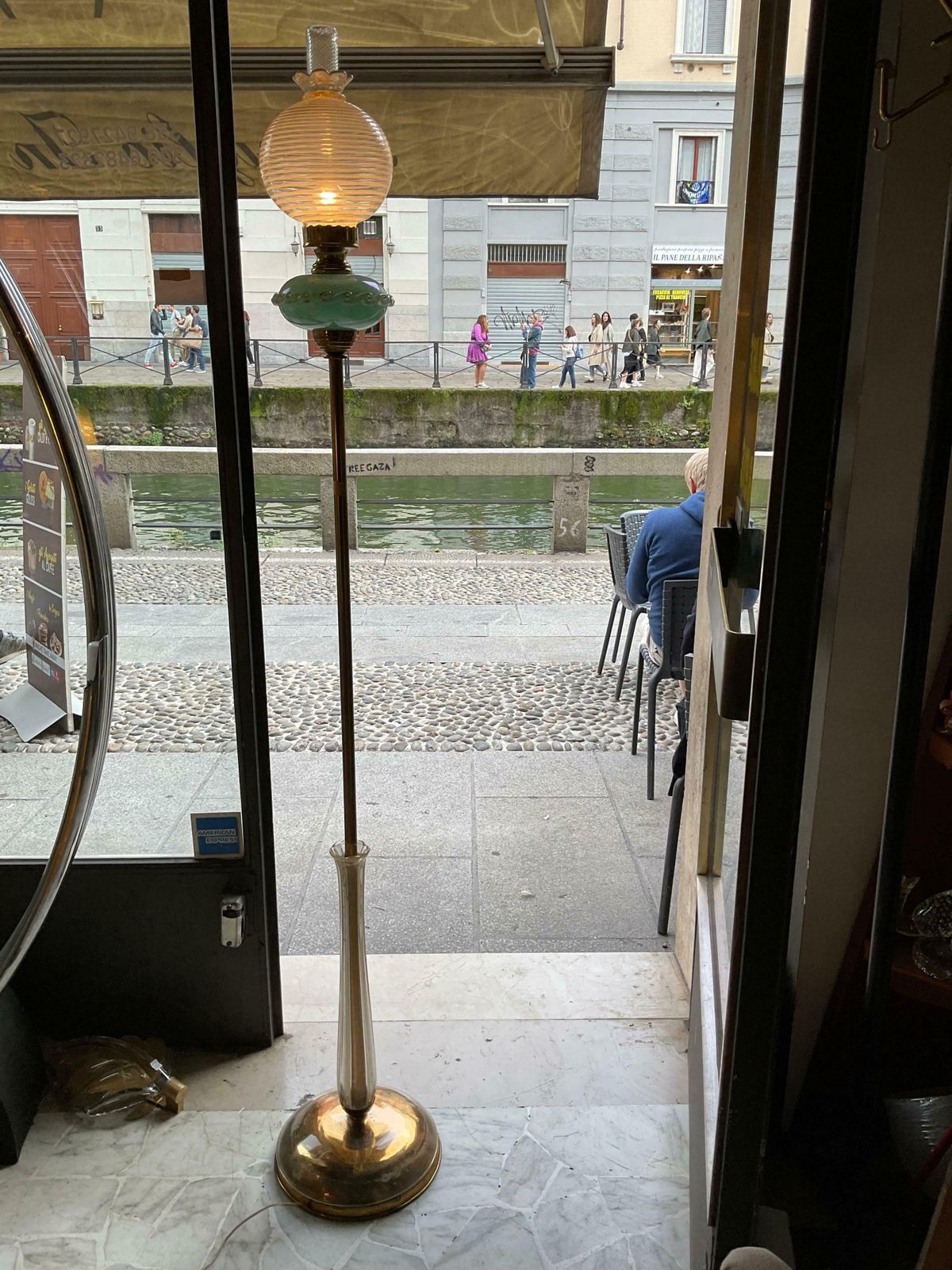 Seguso   Lampada Da Terra In Vetro Di Murano   Made In Italia   1960 photo furniture