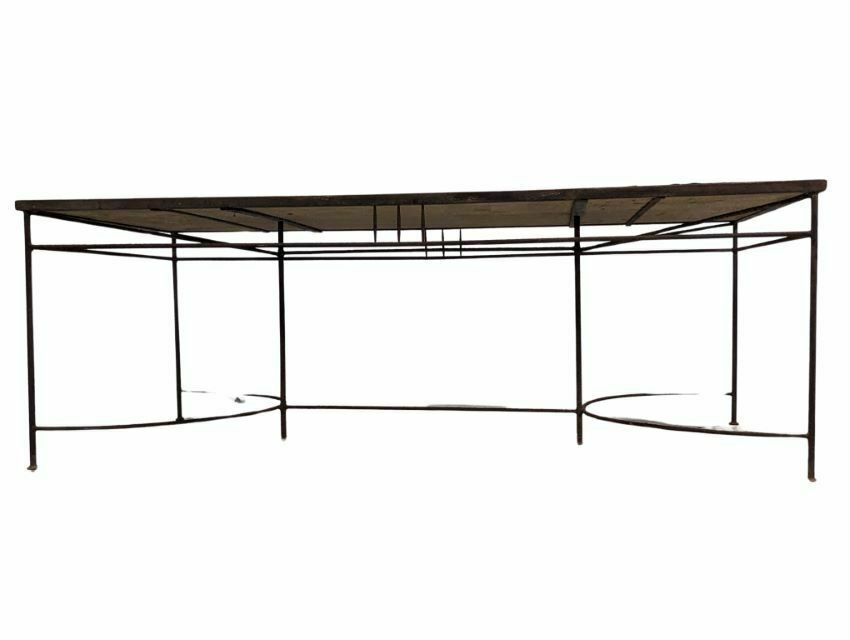 Half Moon Spacer Metal Side Table Tino Rossi photo furniture