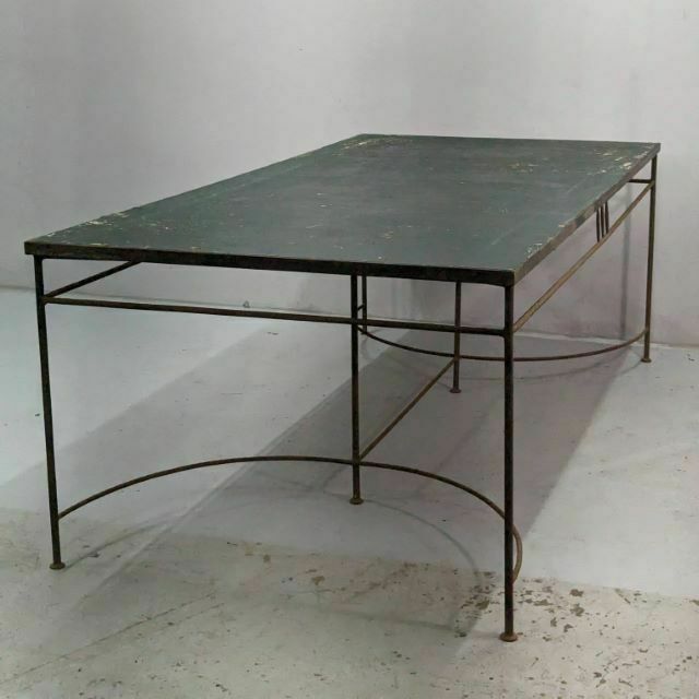 Half Moon Spacer Metal Side Table Tino Rossi photo vinterior