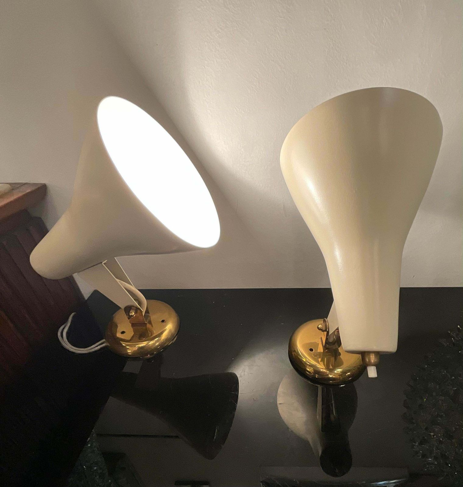 photo buy Stilnovo  . Pair Of 1950s Wall Sconces   Made In Italy