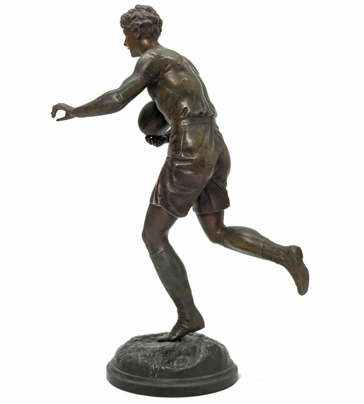 Regulates Sporty Young Man With Oval Ball 1930s photo for sale