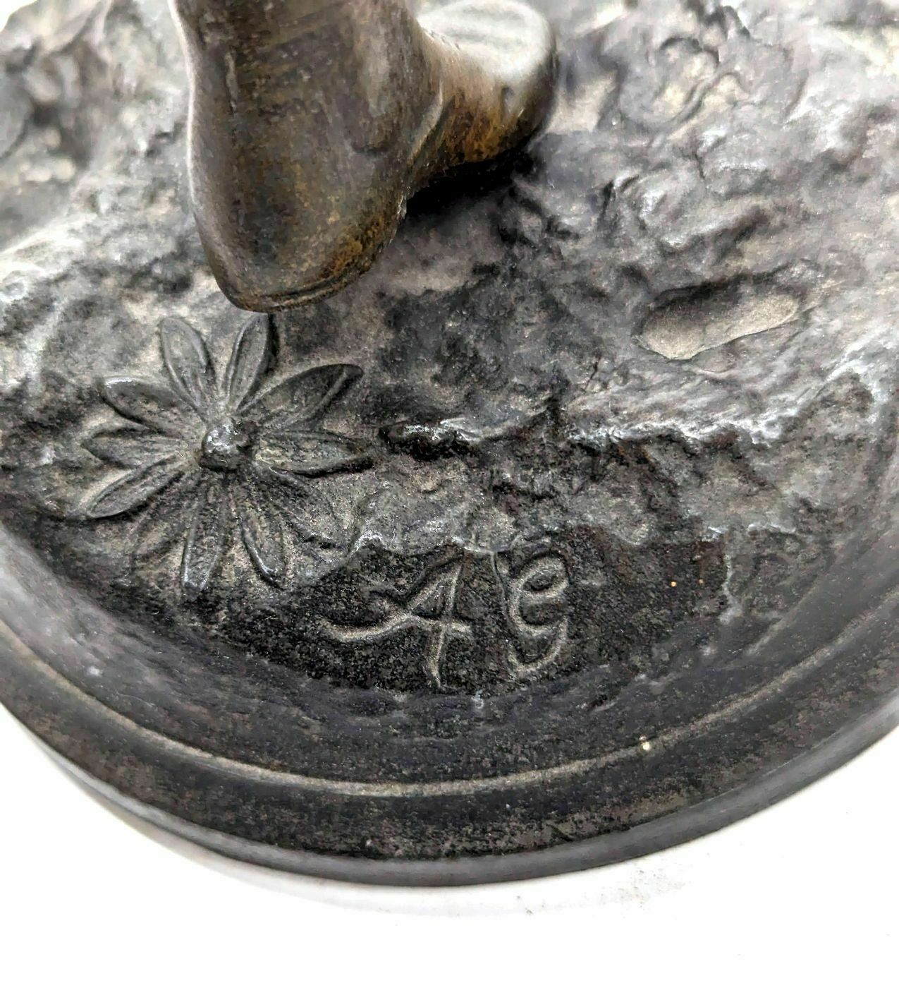 photo for sale Regulates Sporty Young Man With Oval Ball 1930s