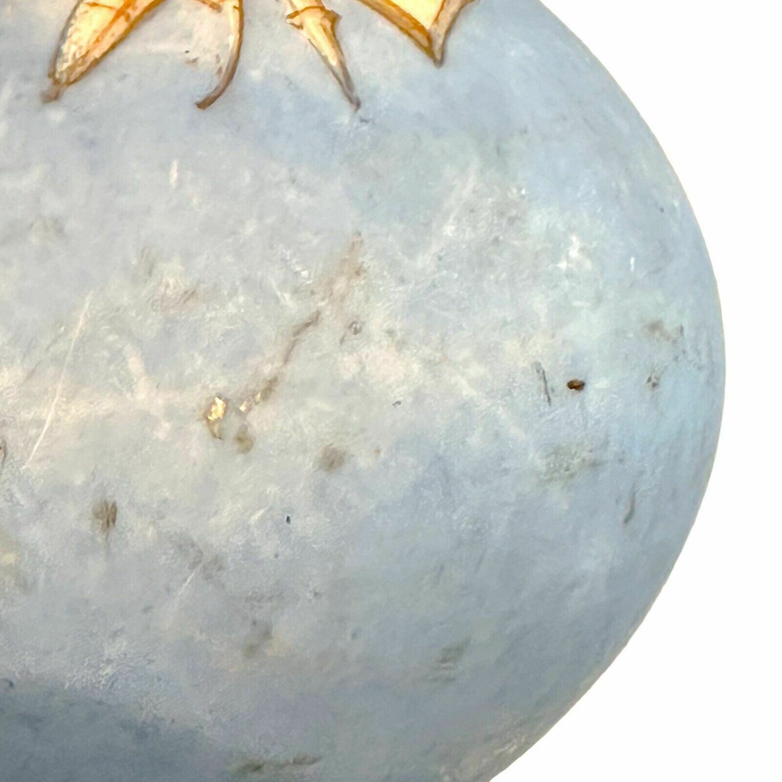 photo vinterior Antique French 19th Century Onion Shaped Blue Porcelain Vase Cherub Sea Monster