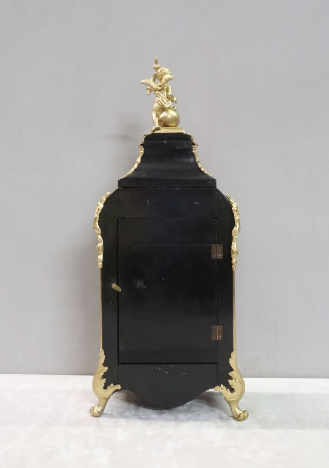 French Louis XIV Style Boulle Antique Mantel Clock photo buy