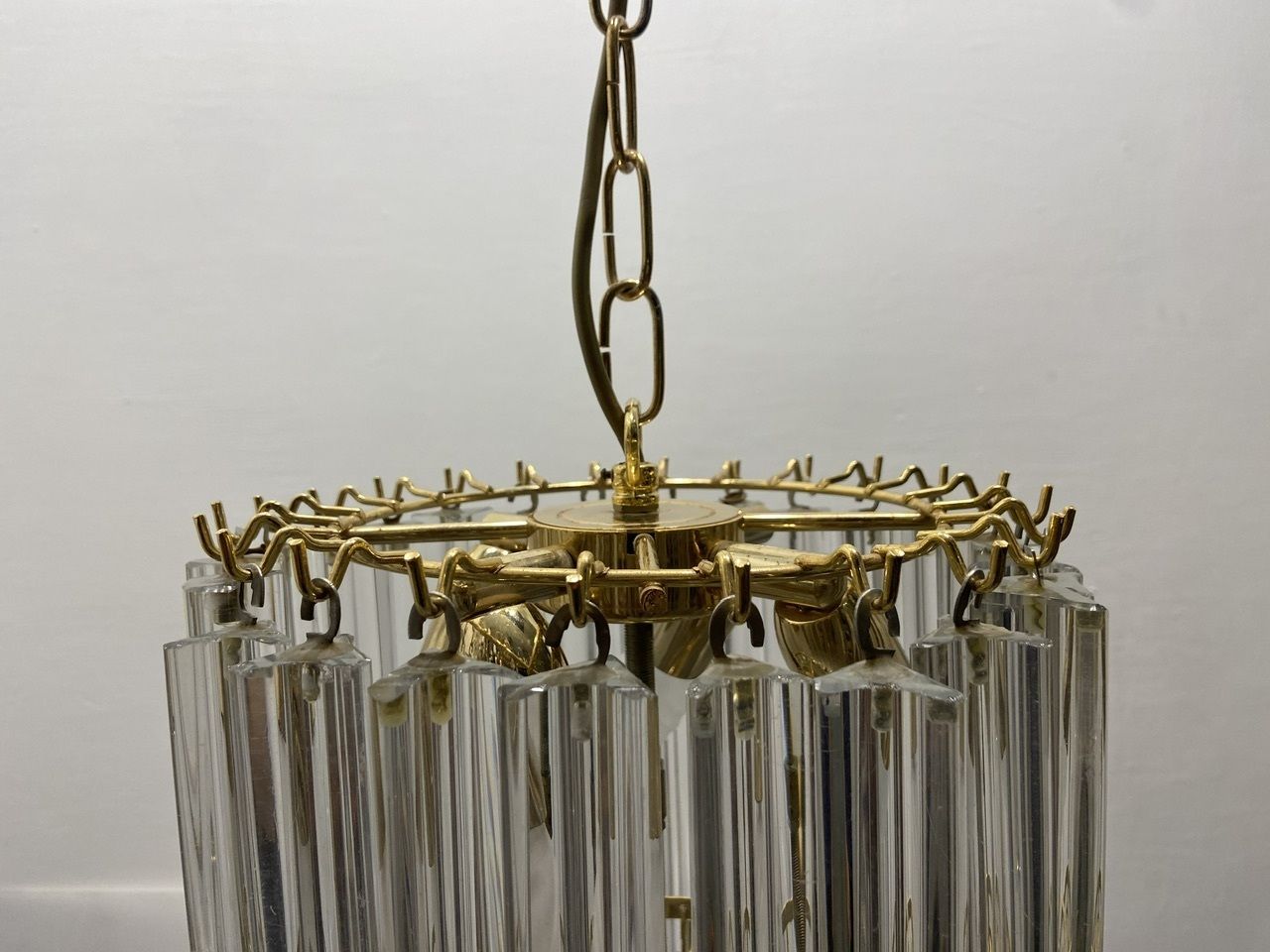 Murano Glass Trilobi Chandeliers Set Of 2 photo vinterior