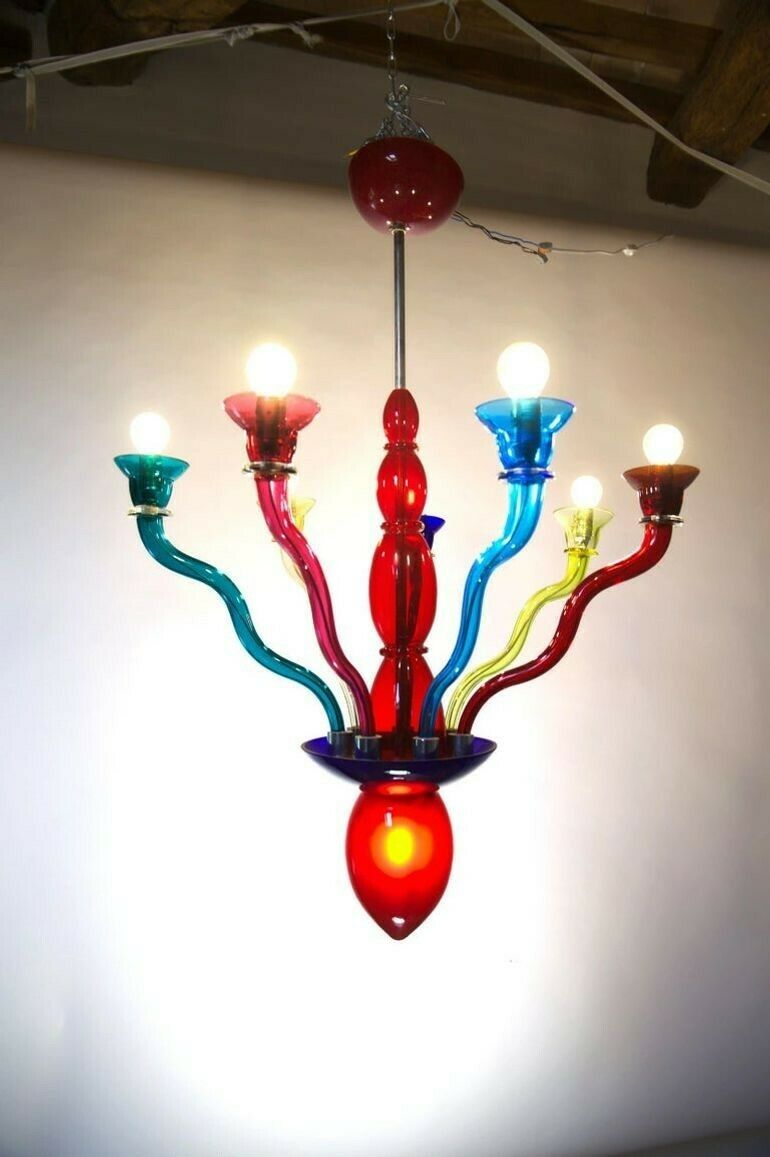 Lighting Gaia Chandelier, Venexiana, Gismondi Orni Halloween For Veart, Memphis Style 80s photo