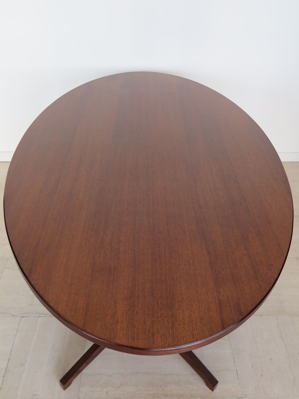 Franco Albini For Poggi Italian Walnut Dining Table Model Tl22, 1950s photo vinterior