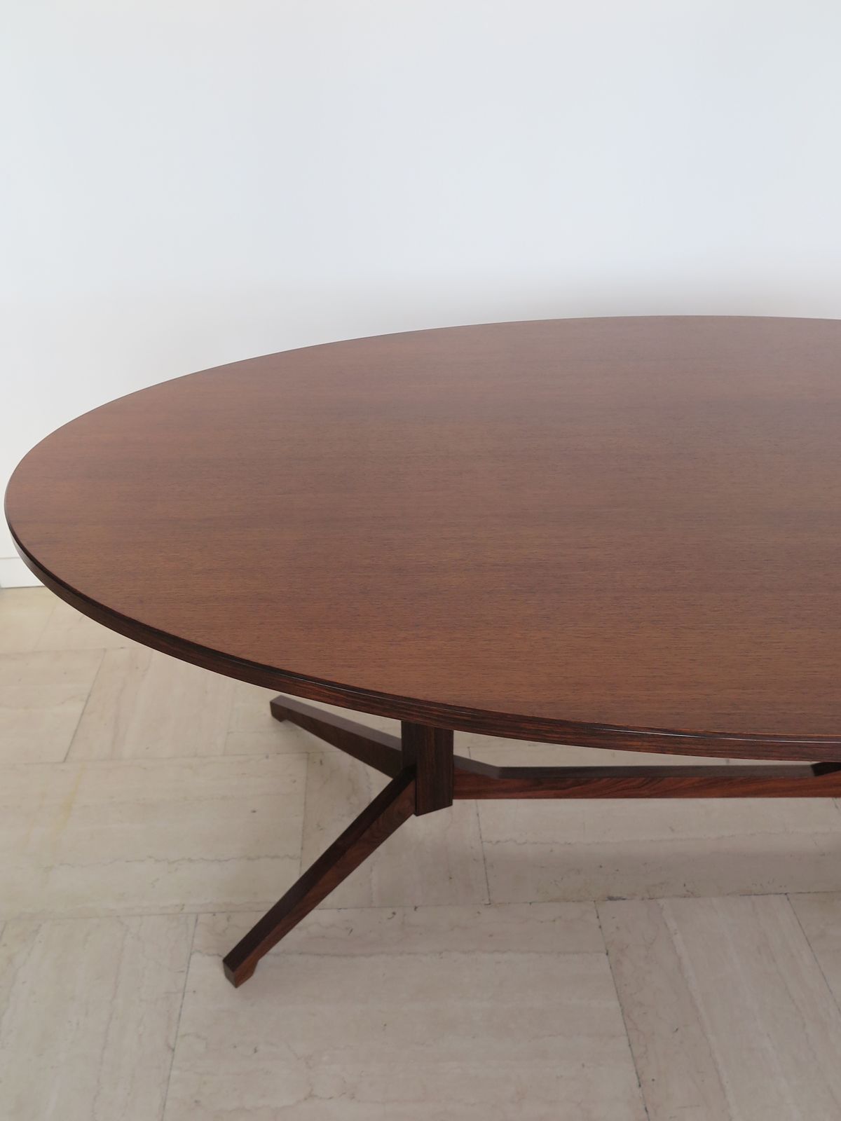 Franco Albini For Poggi Italian Walnut Dining Table Model Tl22, 1950s photo buy