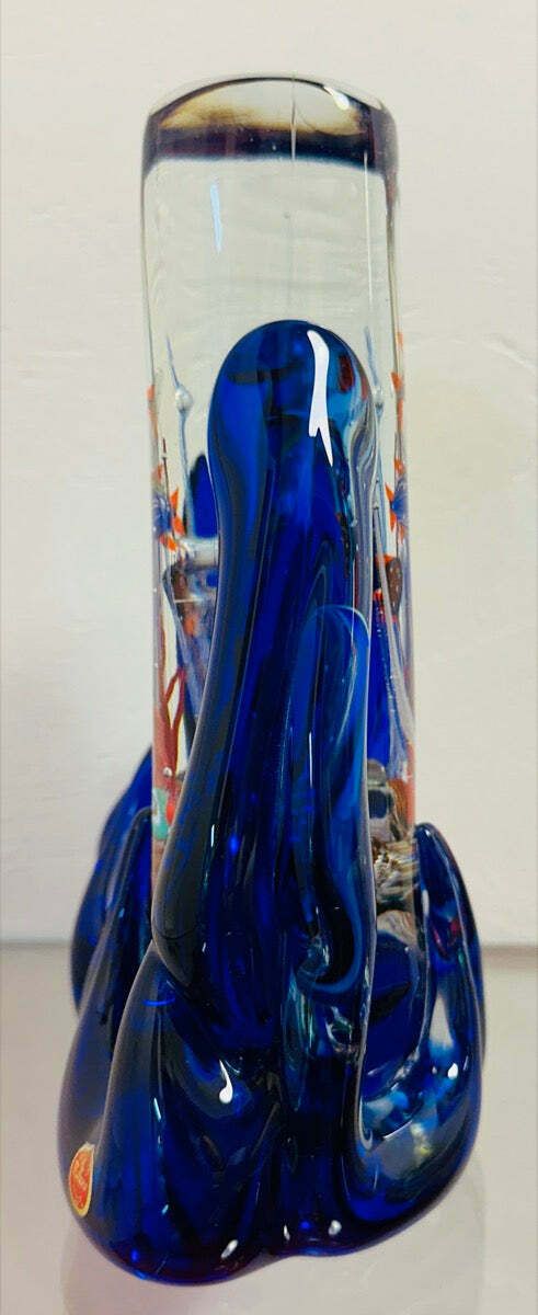 Contemporary Chinese Fish Aquarium In The Style Of Glass Studio Murano photo 225.0