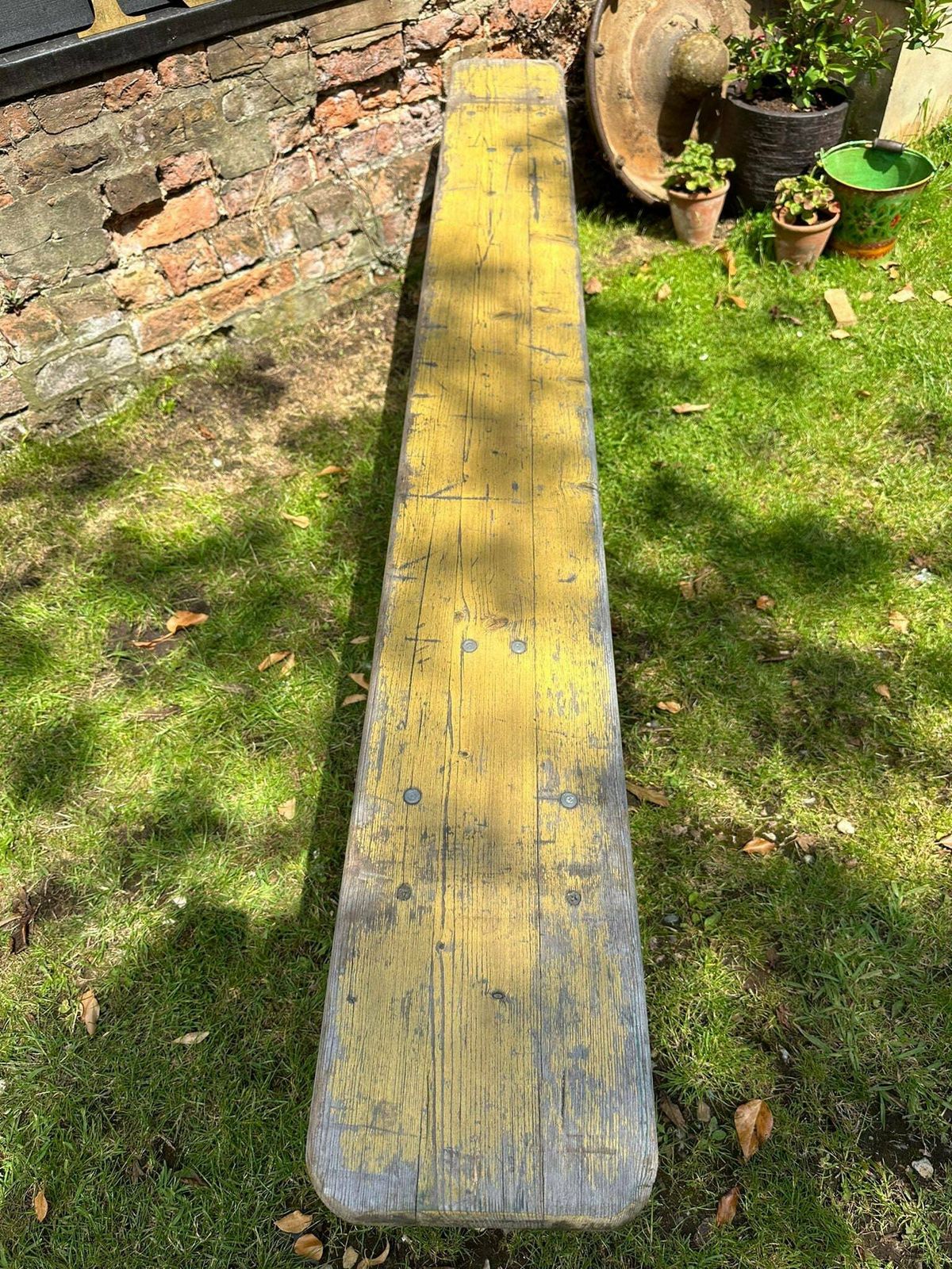 Beer Festival Fold Up Bench / Picnic Bench / Hallway Seating Garden Furniture (4 photo furniture