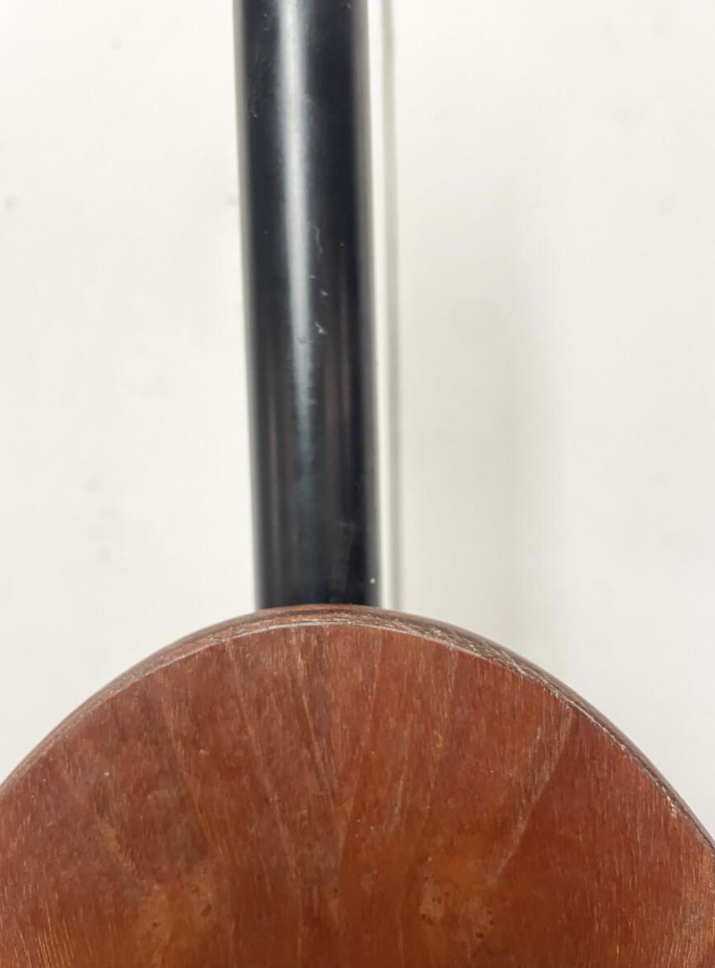 Totem Floor Lamp By Goffredo Reggiani, Wood, Marble And Opaline, Italy, 1970s photo for sale
