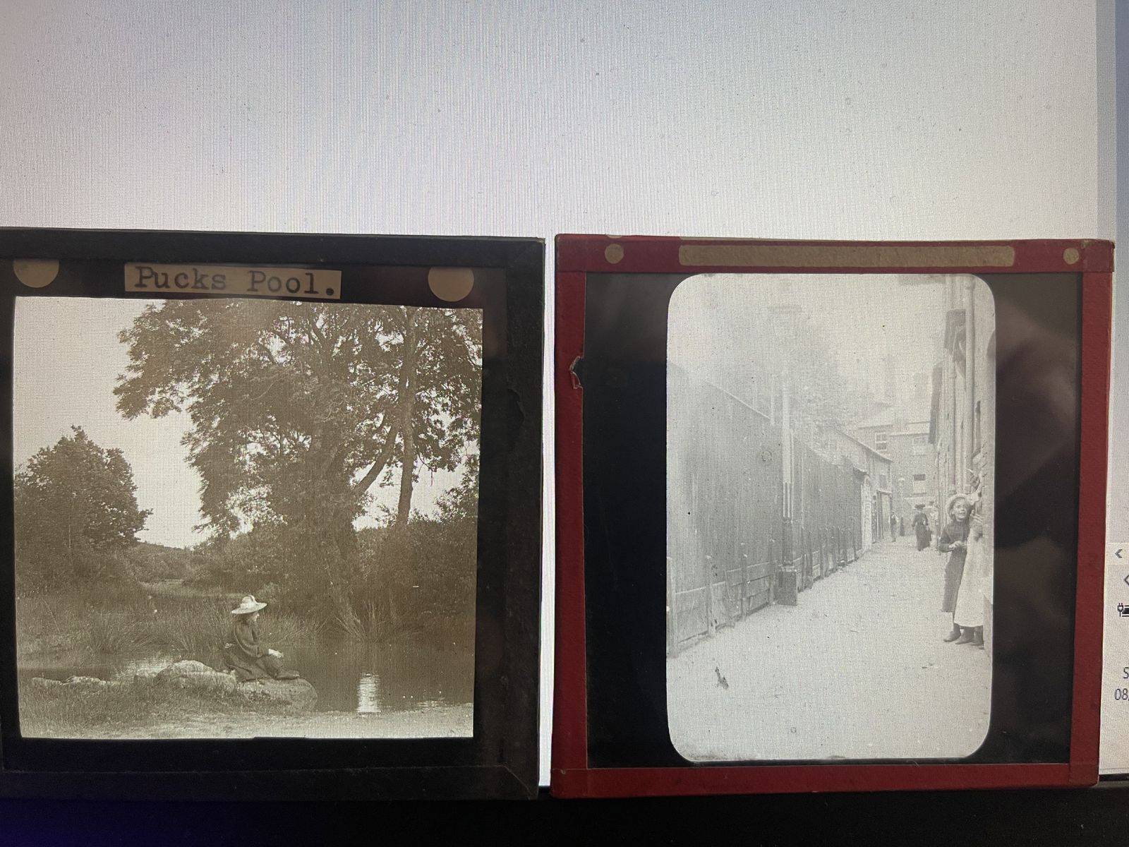 650.0 Early 20th Century Selection Of Victorian Life 111 Lantern Slides photo