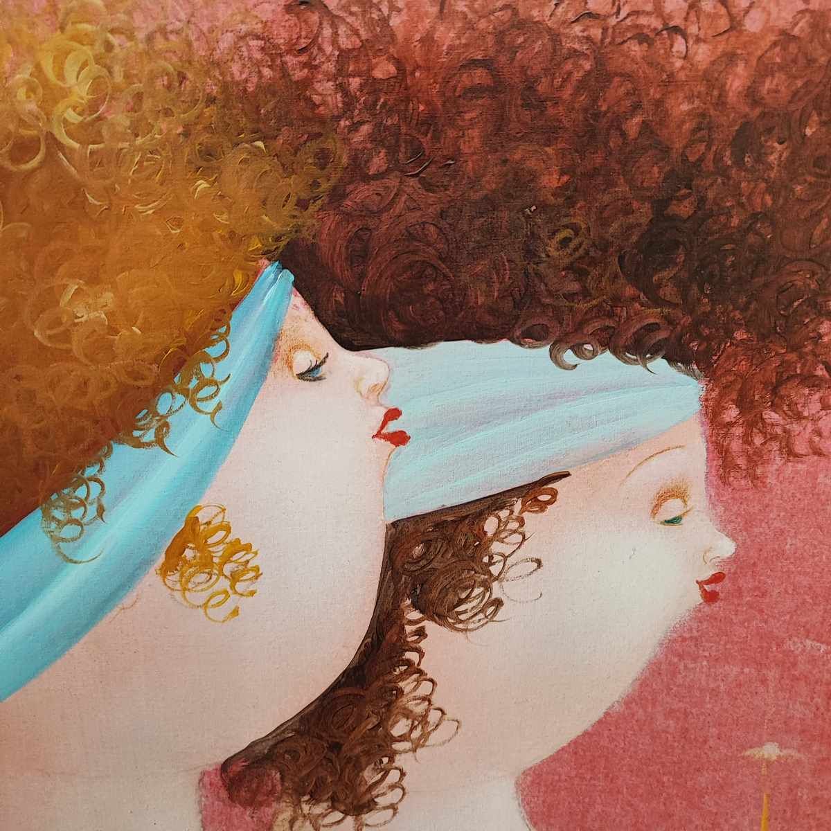 Work By Nicola Vietti, Oil On Canvas photo for sale