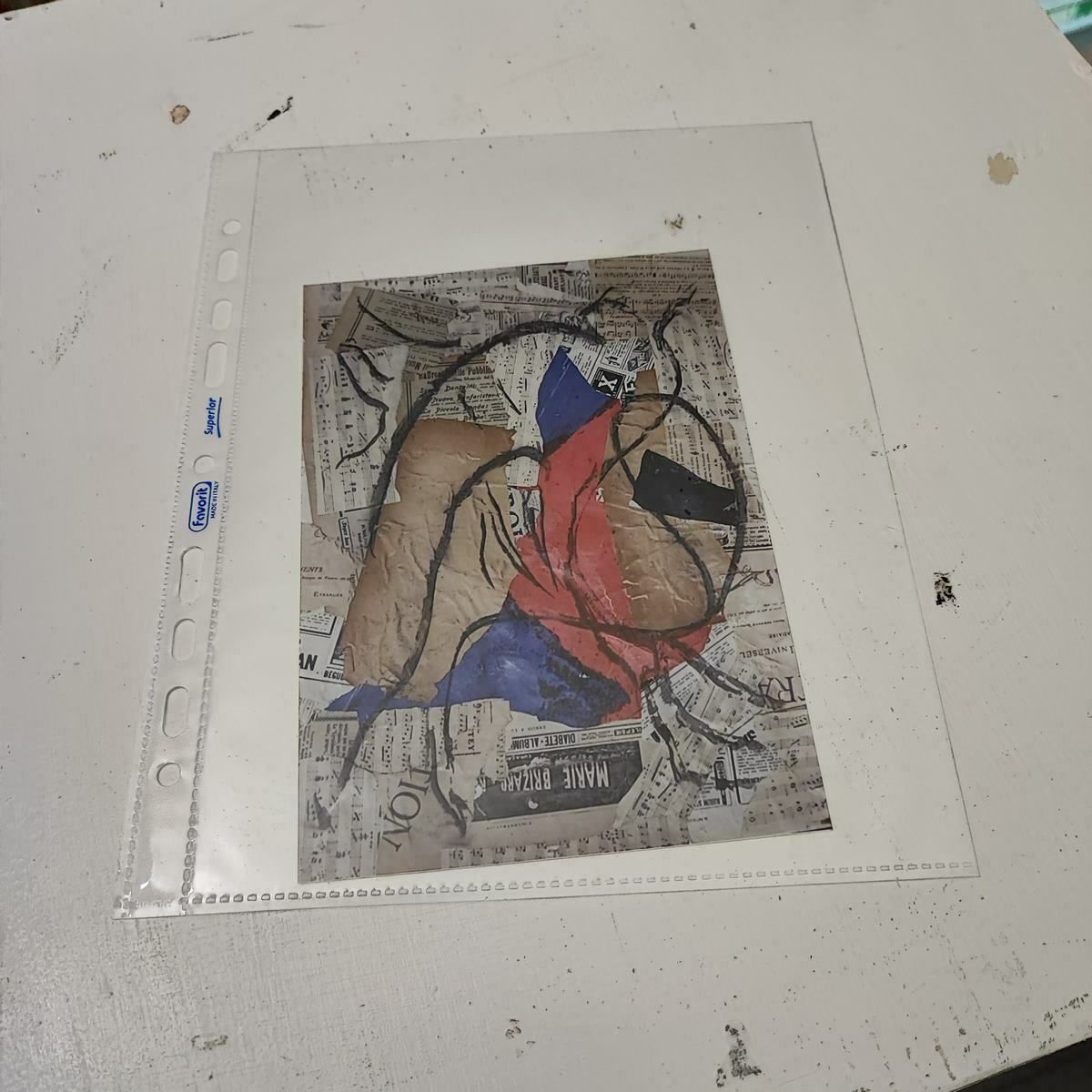 2500.0 Mixed Media Painting On Canvas By Carmassi Arturo Year 1976, Arles Cd photo