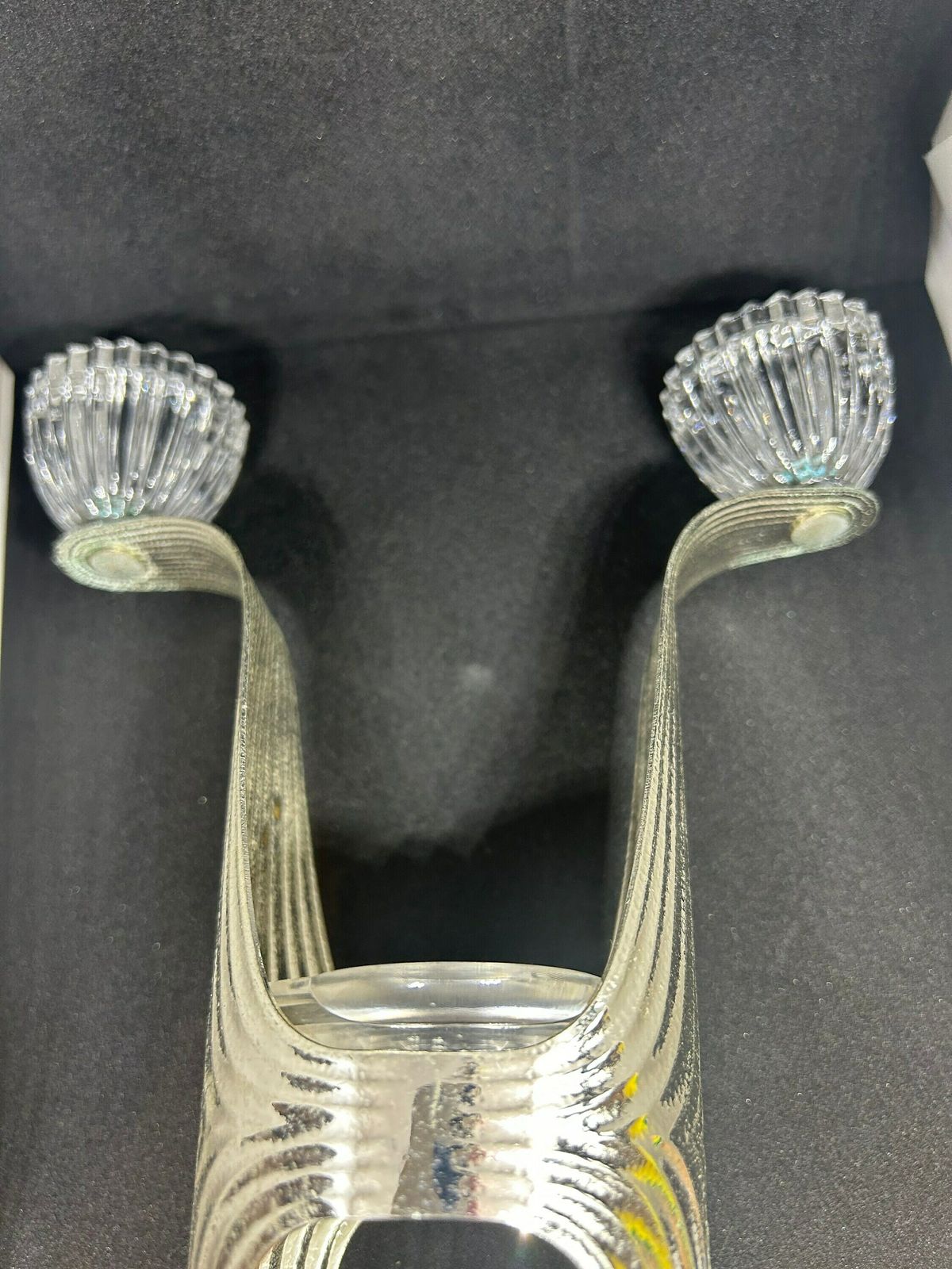 Vintage, #1 Rare, Wmf, Silver Plated, Modernist, Candlestick With 3 Glass Candleholders, Germany, Collectible photo vintage