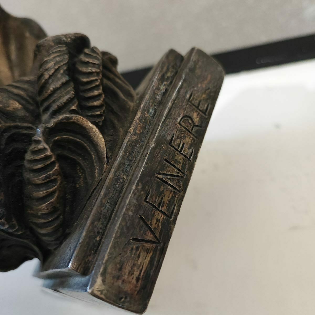 photo furniture Silver Plated Bronze Sculpture Max Hamlet, Venus By Botticelli Year 1992