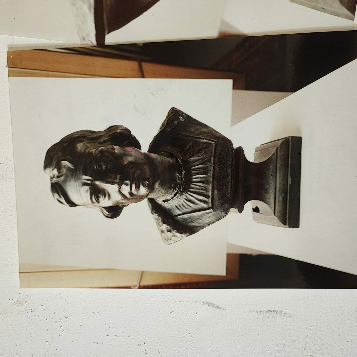 photo vinterior Bronze Sculpture Bartolomeo Muzio Foundria Genova, Cristoforo Colombo