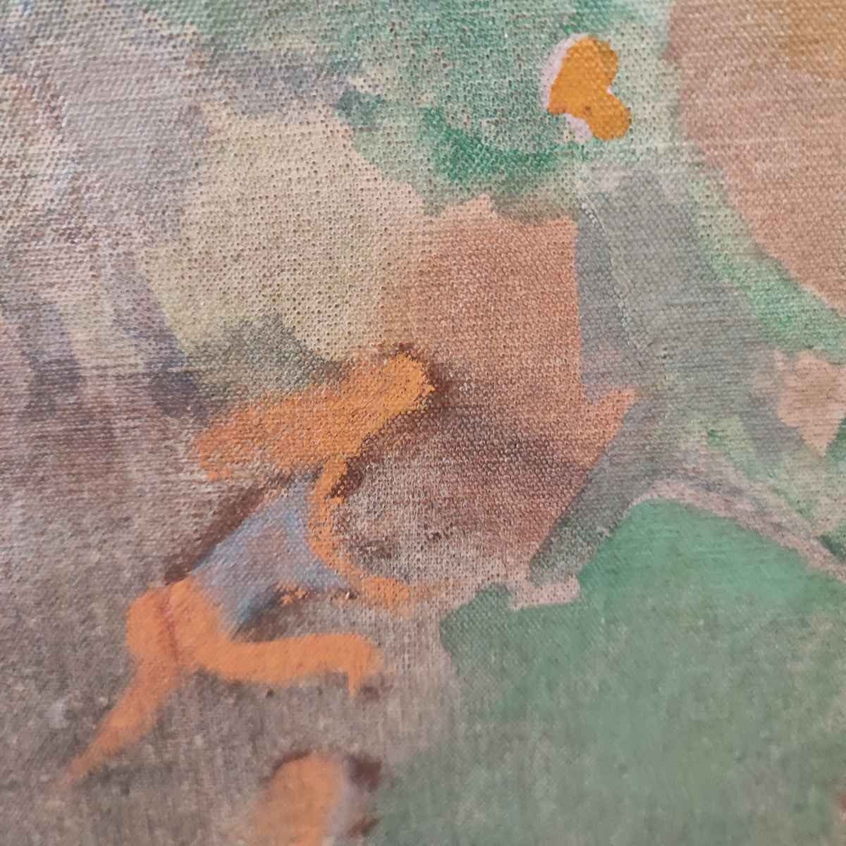 photo buy Oil Painting On Canvas By Mino Maccari, Il Girotondo, 1946