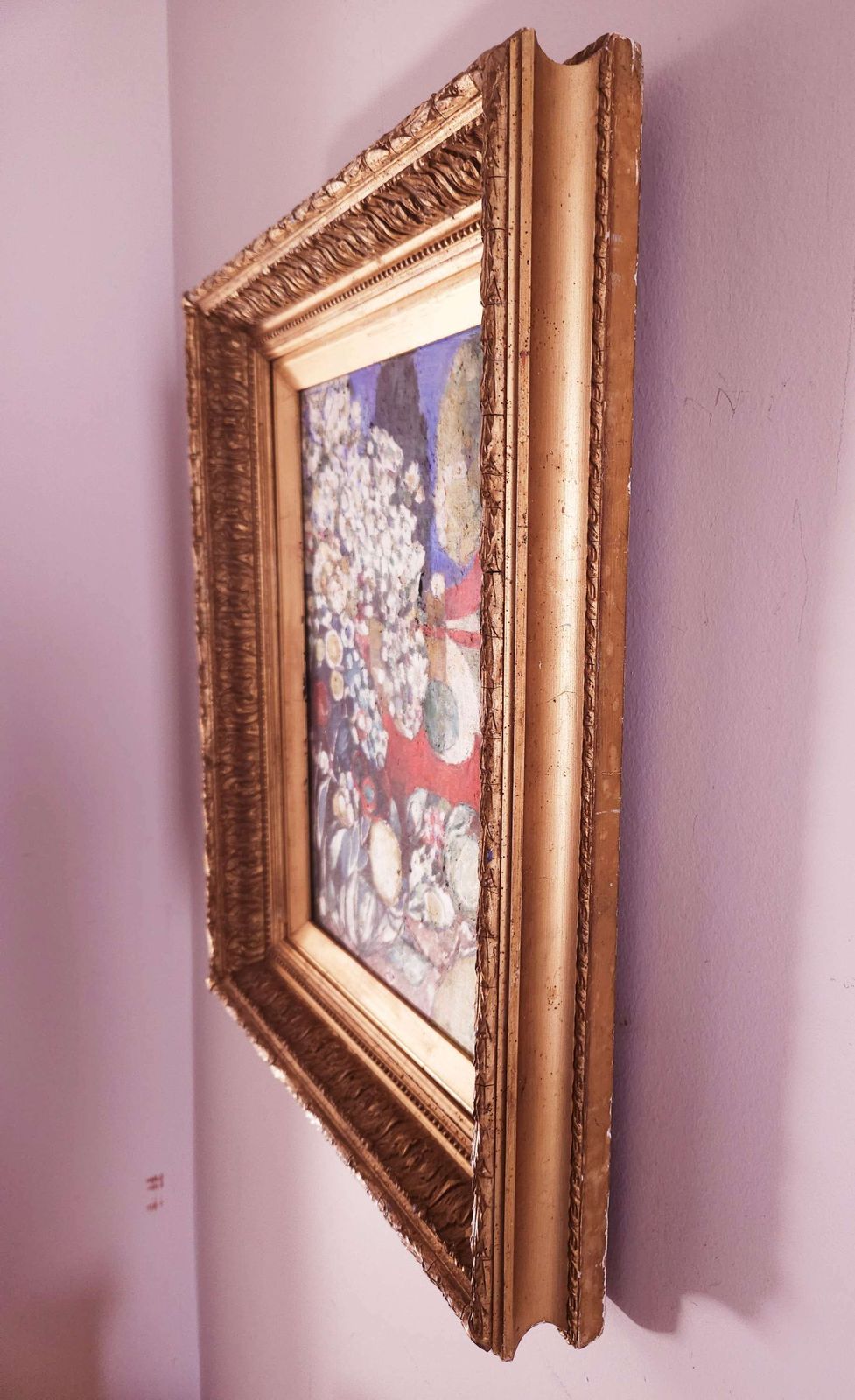 photo for sale Oil Painting On Board In Victorian Frame By Suffolk Artist John Sergeant B.1933