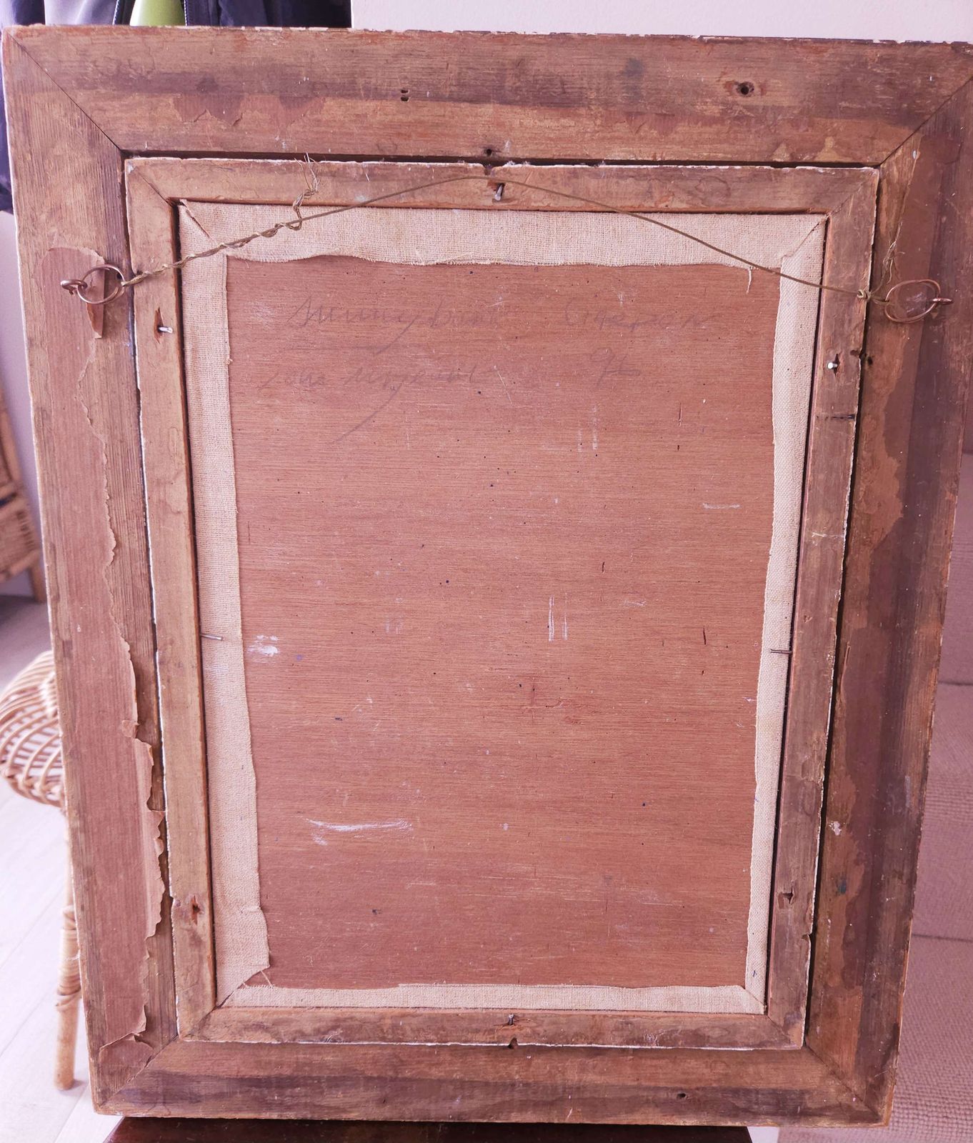 Art Oil Painting On Board In Victorian Frame By Suffolk Artist John Sergeant B.1933 photo