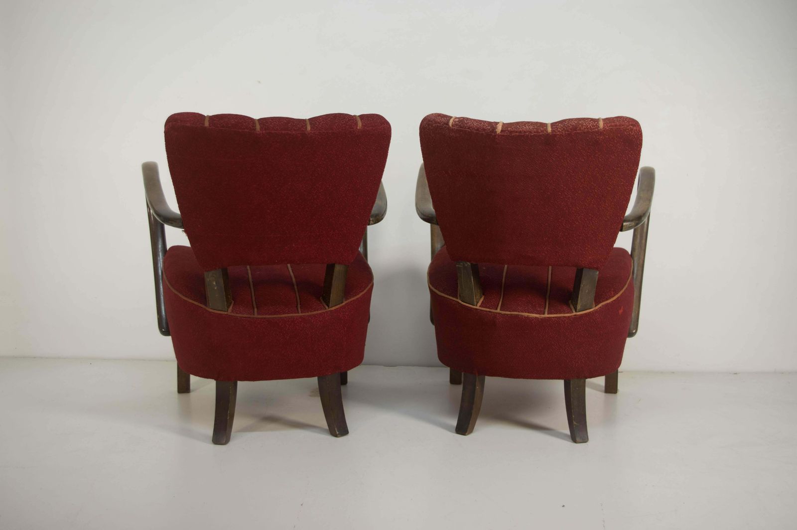 Art Deco Armchairs H 237 By Halabala, Set Of 2 photo for sale