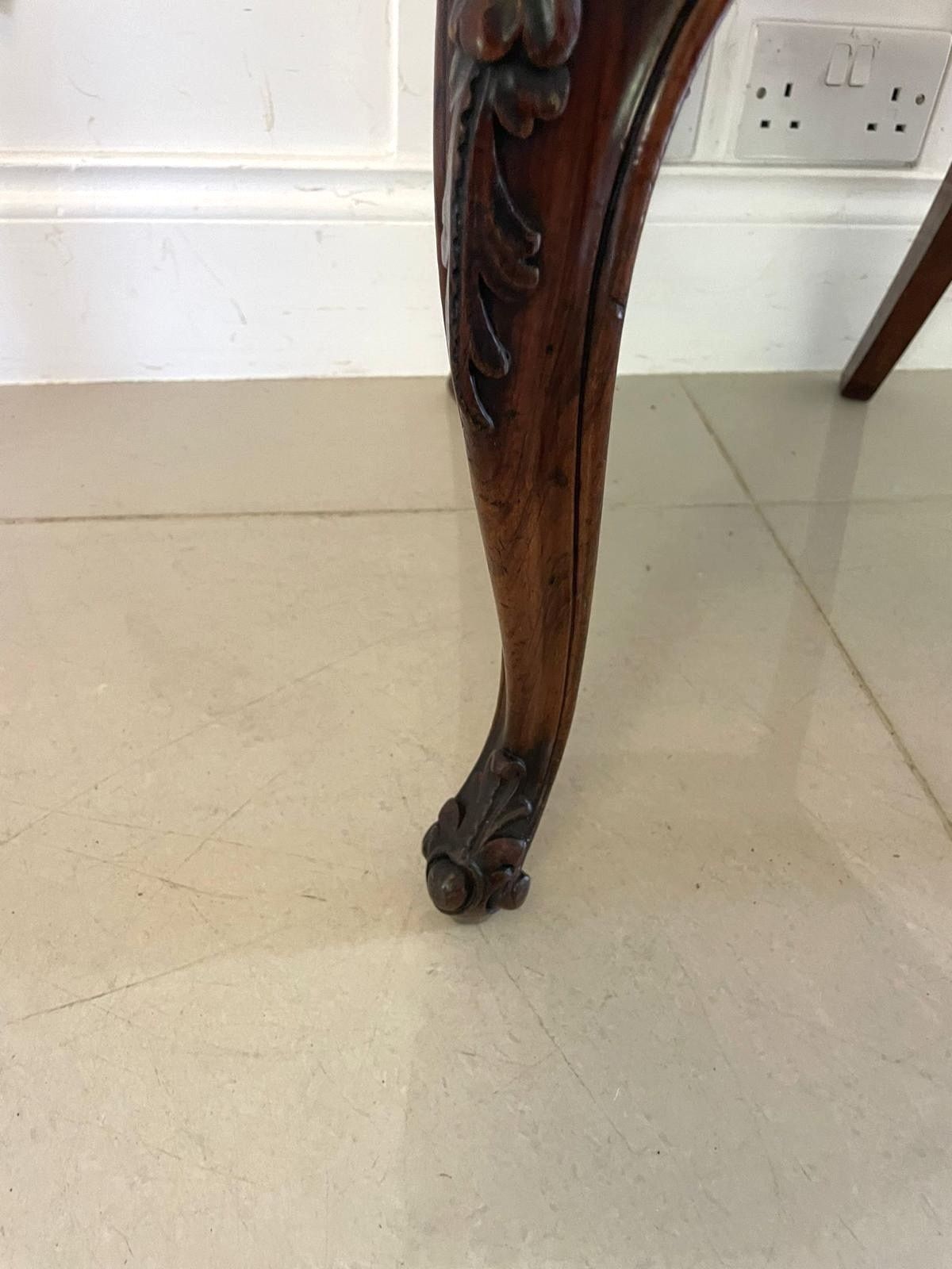 photo furniture Outstanding Quality Set Of 6 Antique 19th Century Carved Walnut Dining Chairs