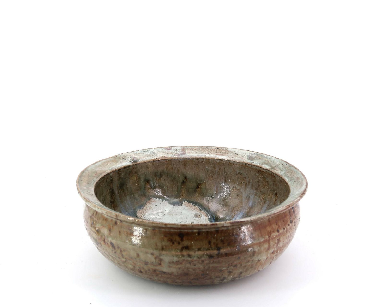 French Ceramic Stoneware Centerpiece Or Large Bowl By Cécile Dein, 1960s / Artist, France, Brittany photo furniture