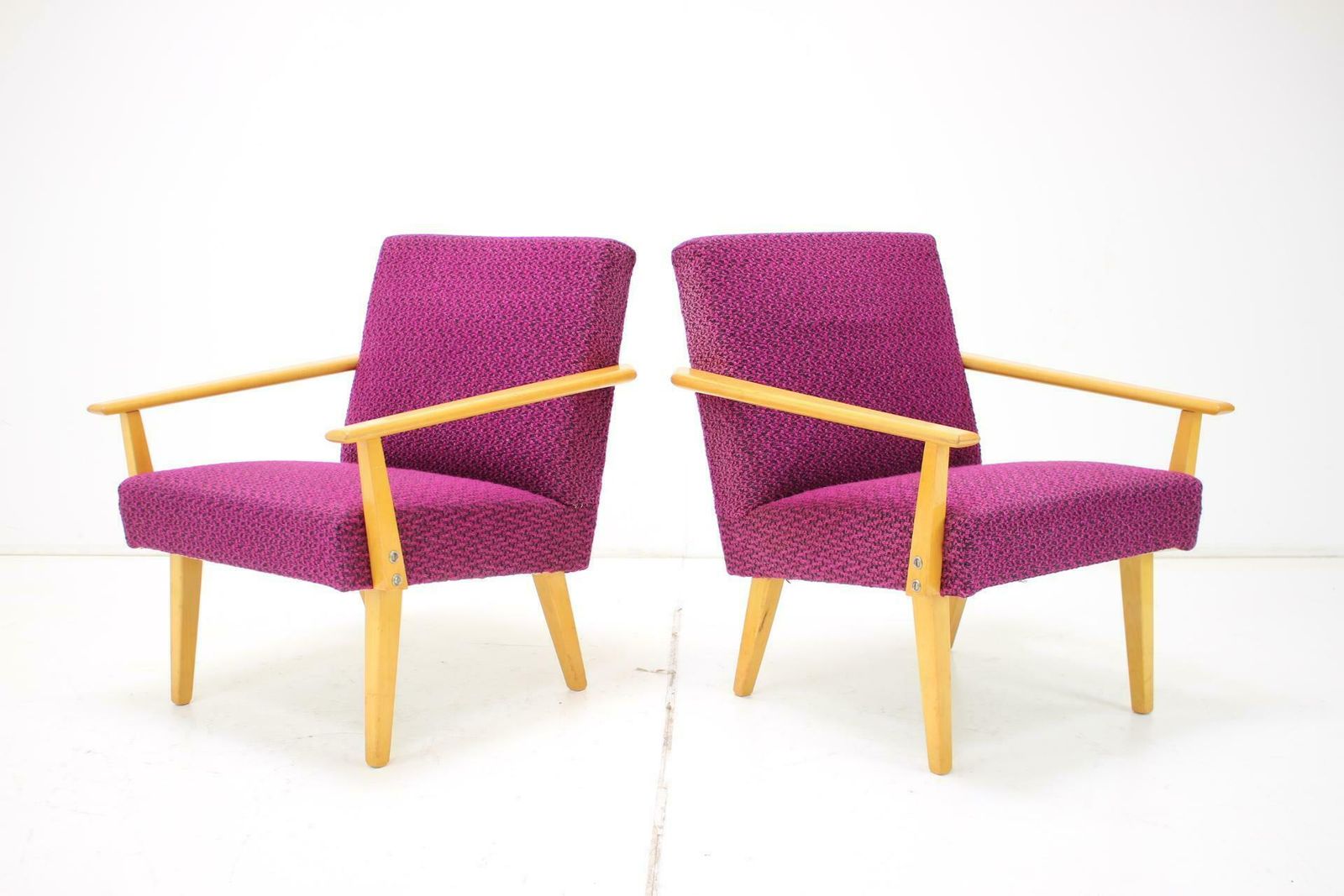 1960s Pair Of Armchairs, Czechoslovakia photo for sale