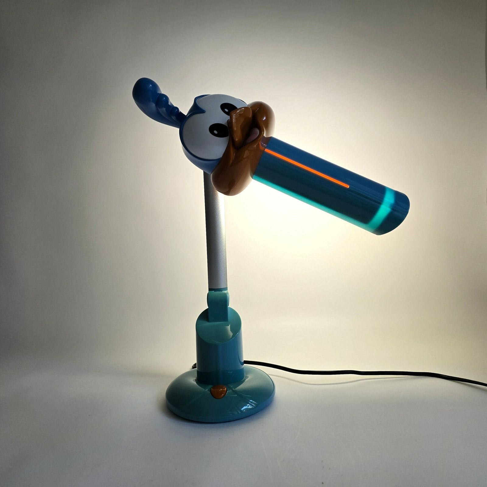 Vintage Pop Art Baby Road Runner Desk Lamp Made Of Heat Resistant Plastic photo vinterior