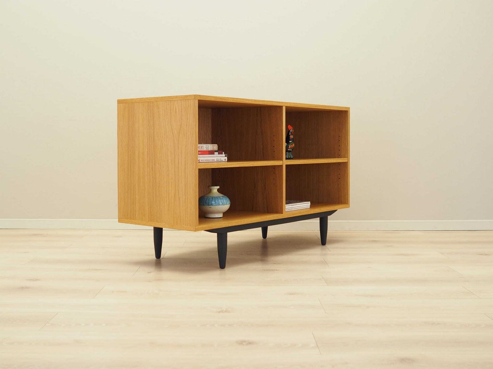 Oak Bookcase, Scandinavian Design photo Furniture