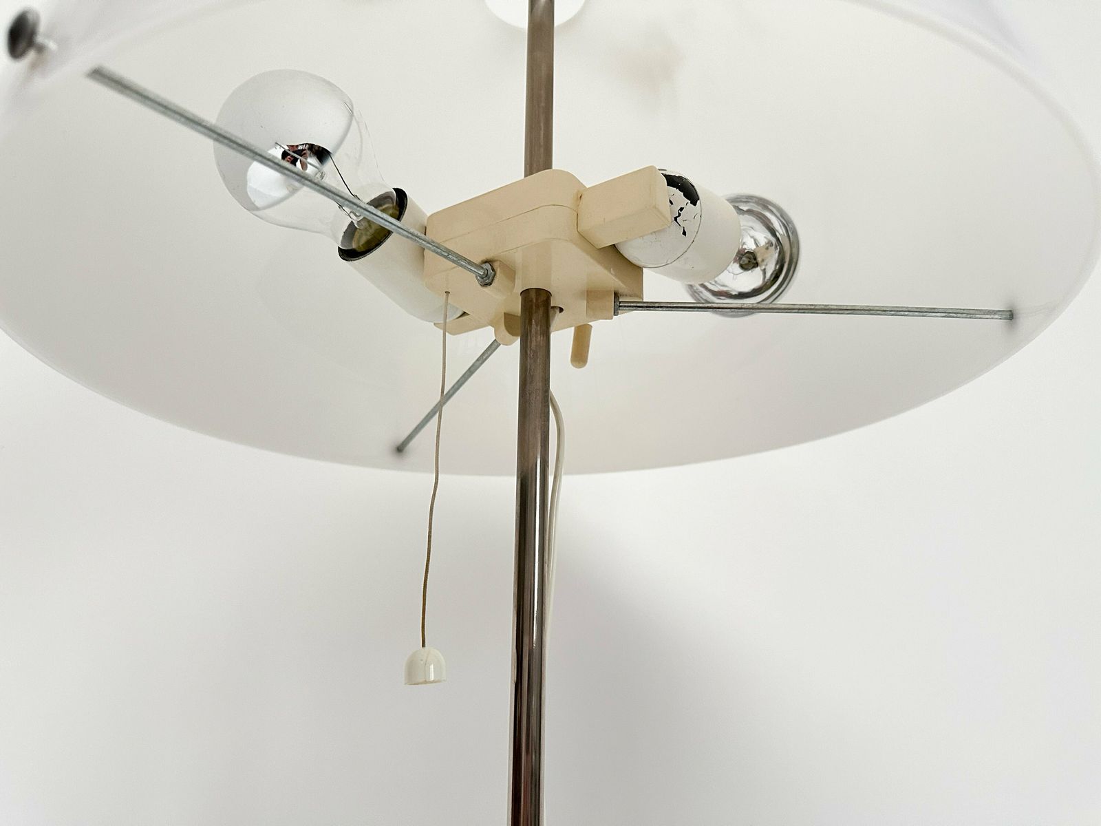 Vintage Mid Century Swedish Floor Lamp By Fagerhults, 1970s | Mushroom Floor Lamp photo vintage