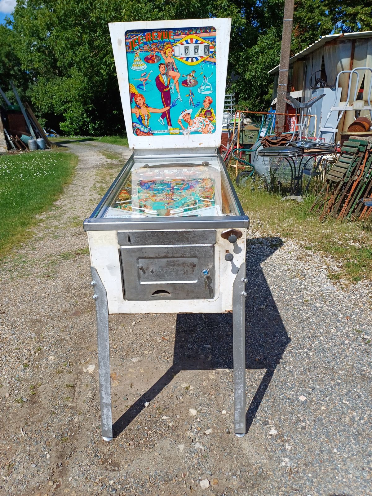 Gottlieb Ice Pinball Revue 1965