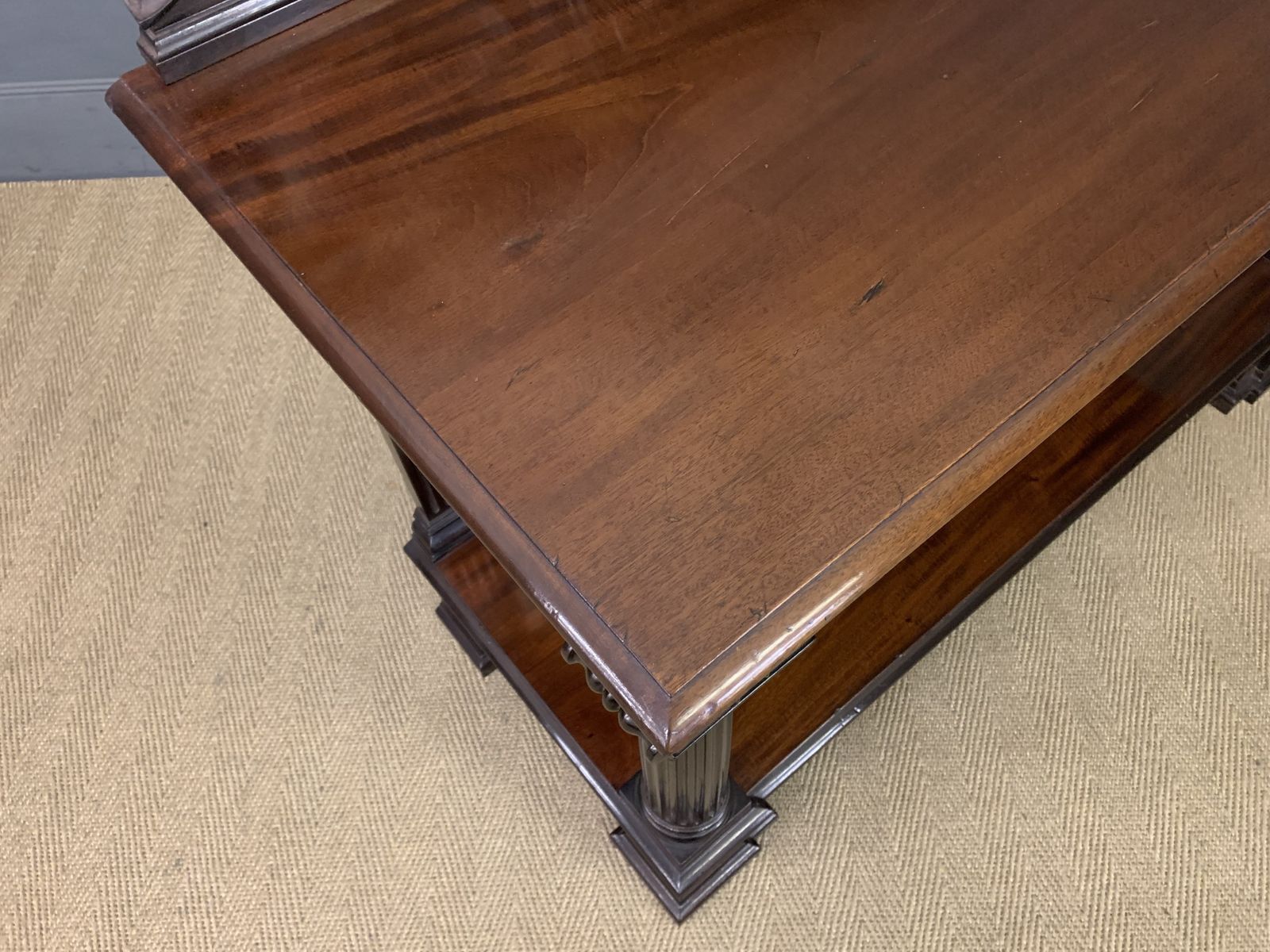Victorian Carved Mahogany Buffet photo 1500.0