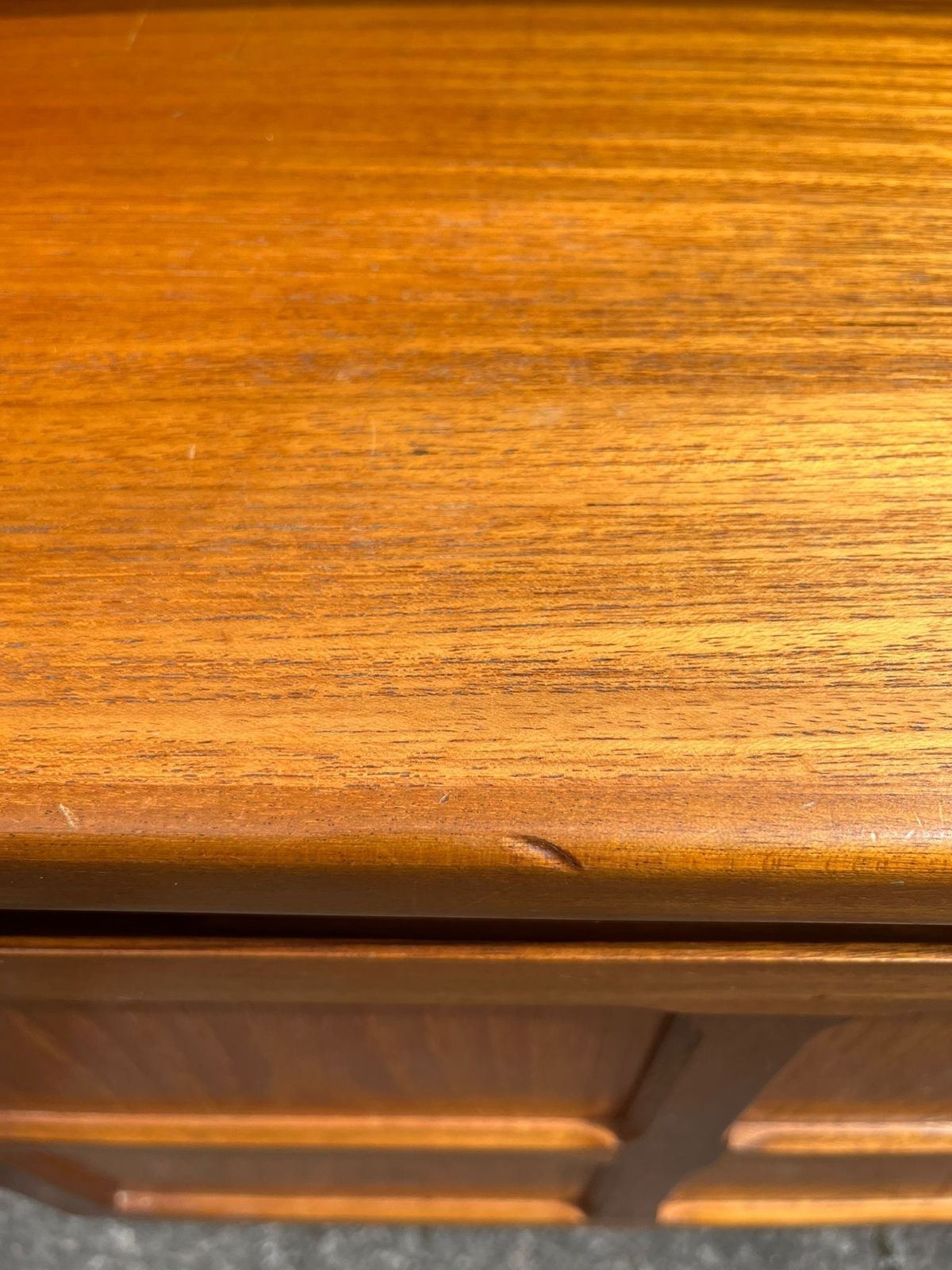 photo for sale Vintage 1970s Nathan Furniture Mid Century Teak Glazed Display Cocktail Drinks Cabinet